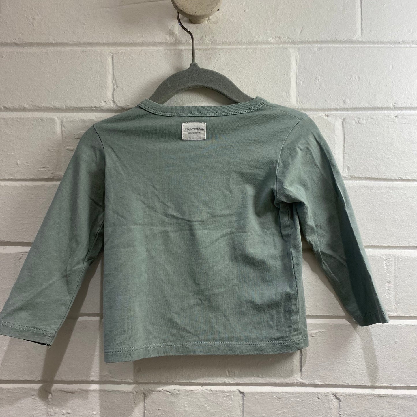 Country Road Kiwi Long Sleeve tee - Size 0