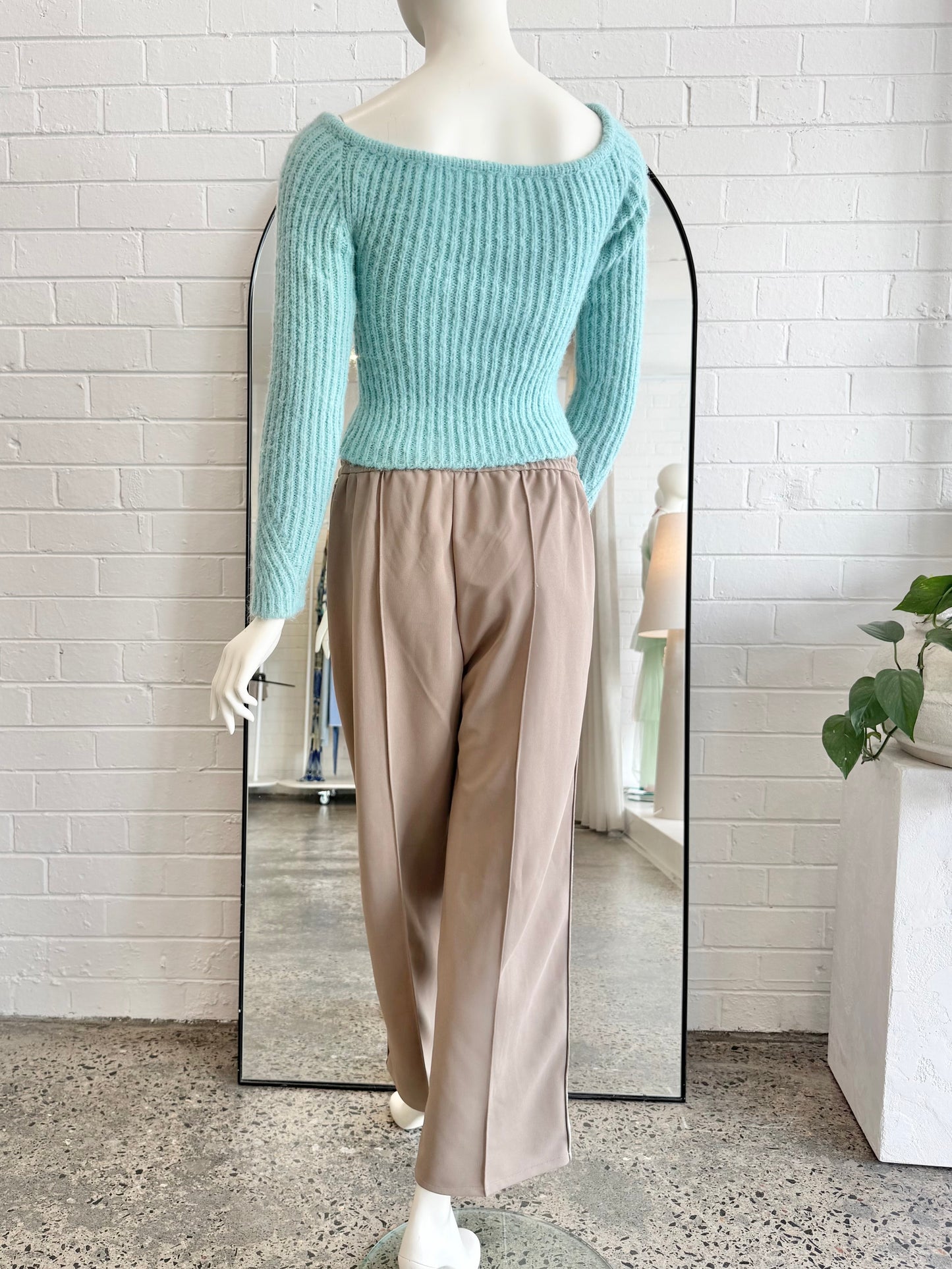 Steele Turquoise Knit Top - Size Small (8)