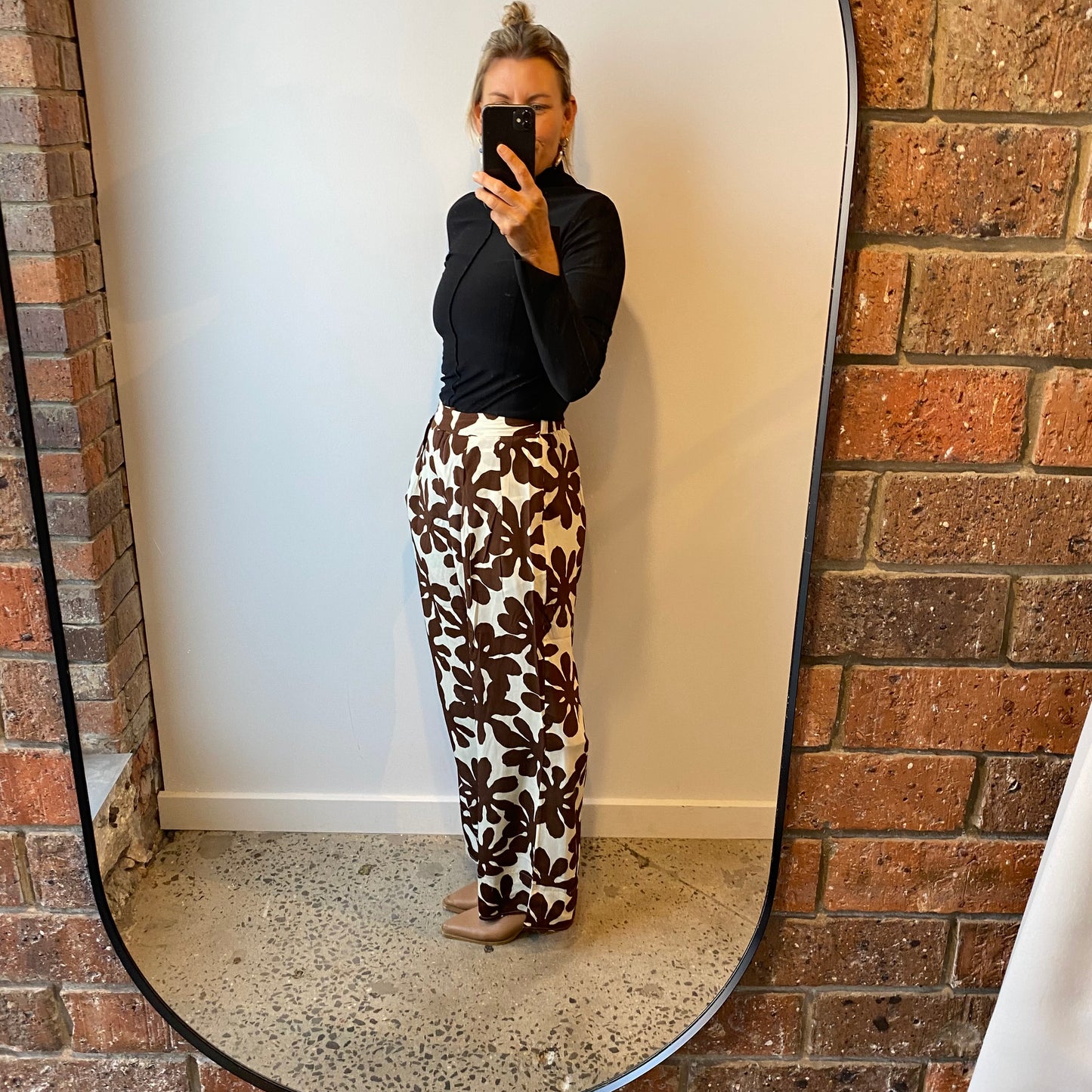 Friends with Frank Benita Silk Pant - Size 10