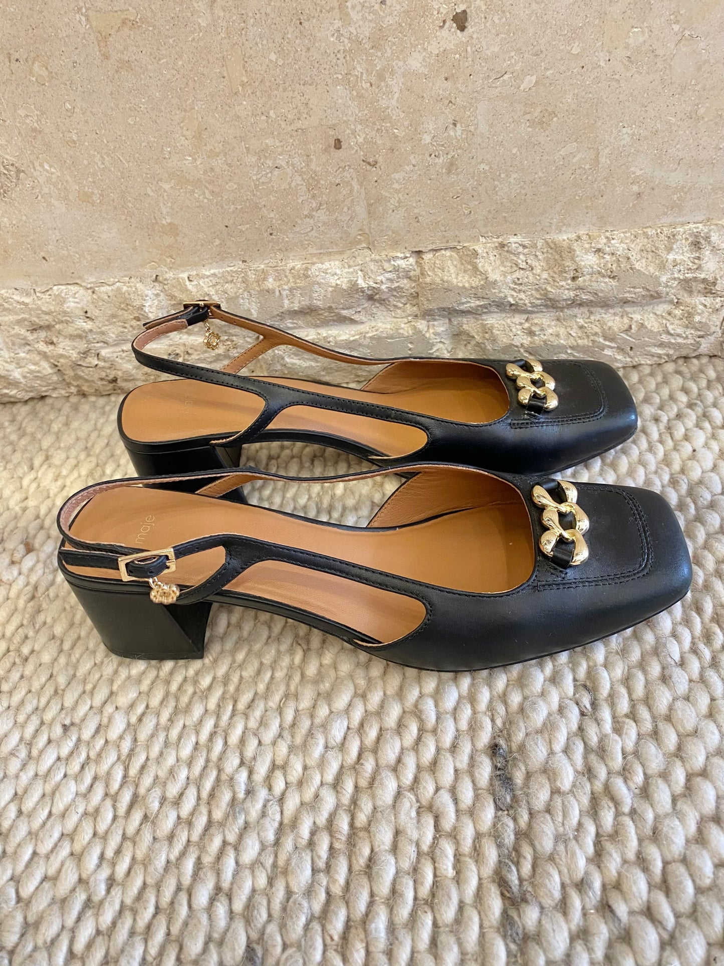 Maje 'Fedila' Pumps in Black - Size 39