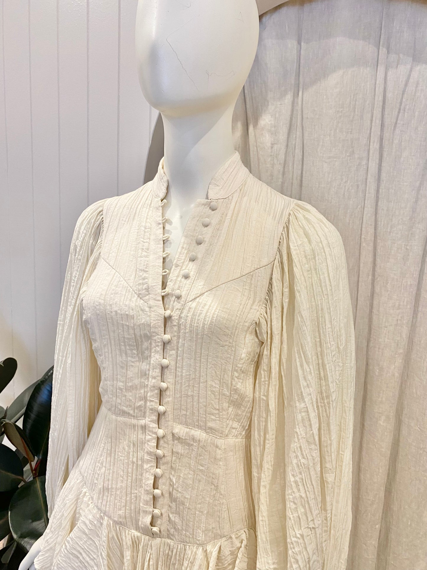 Shona Joy Mila Frill Mini Dress - Size 8