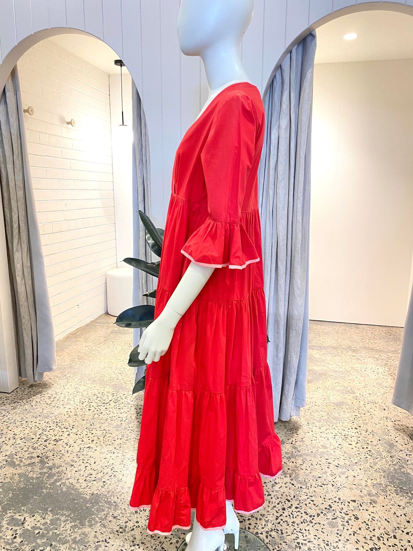 Trelise Cooper Now That We're Tier Dress - Size 8