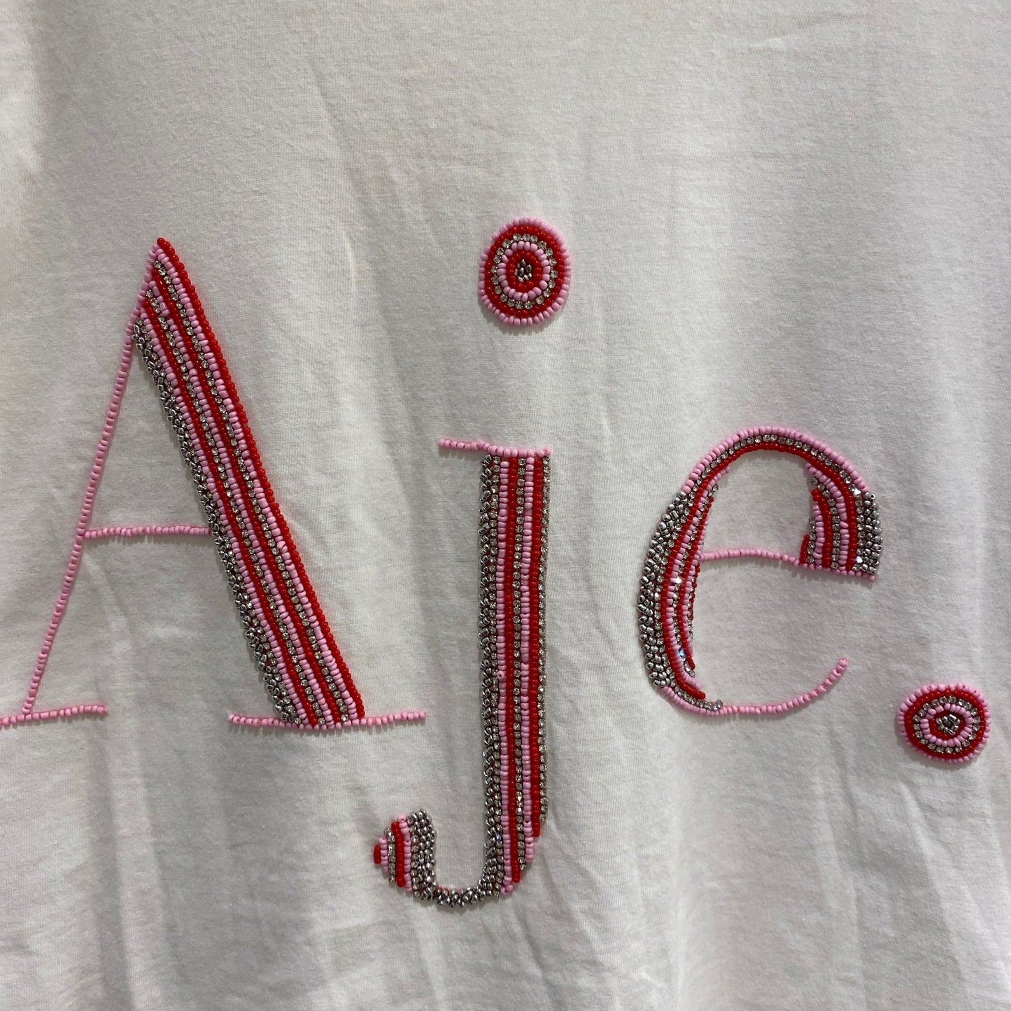 AJE Cary Embelisshed Tee - Size Small