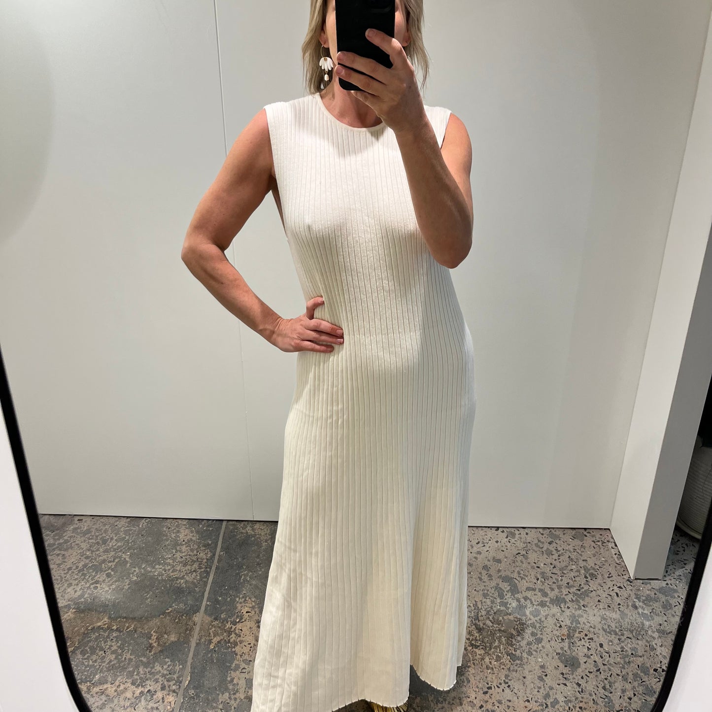 Friends with Frank Sleeveless Cleo Knit Dress - Size XL (12/14)