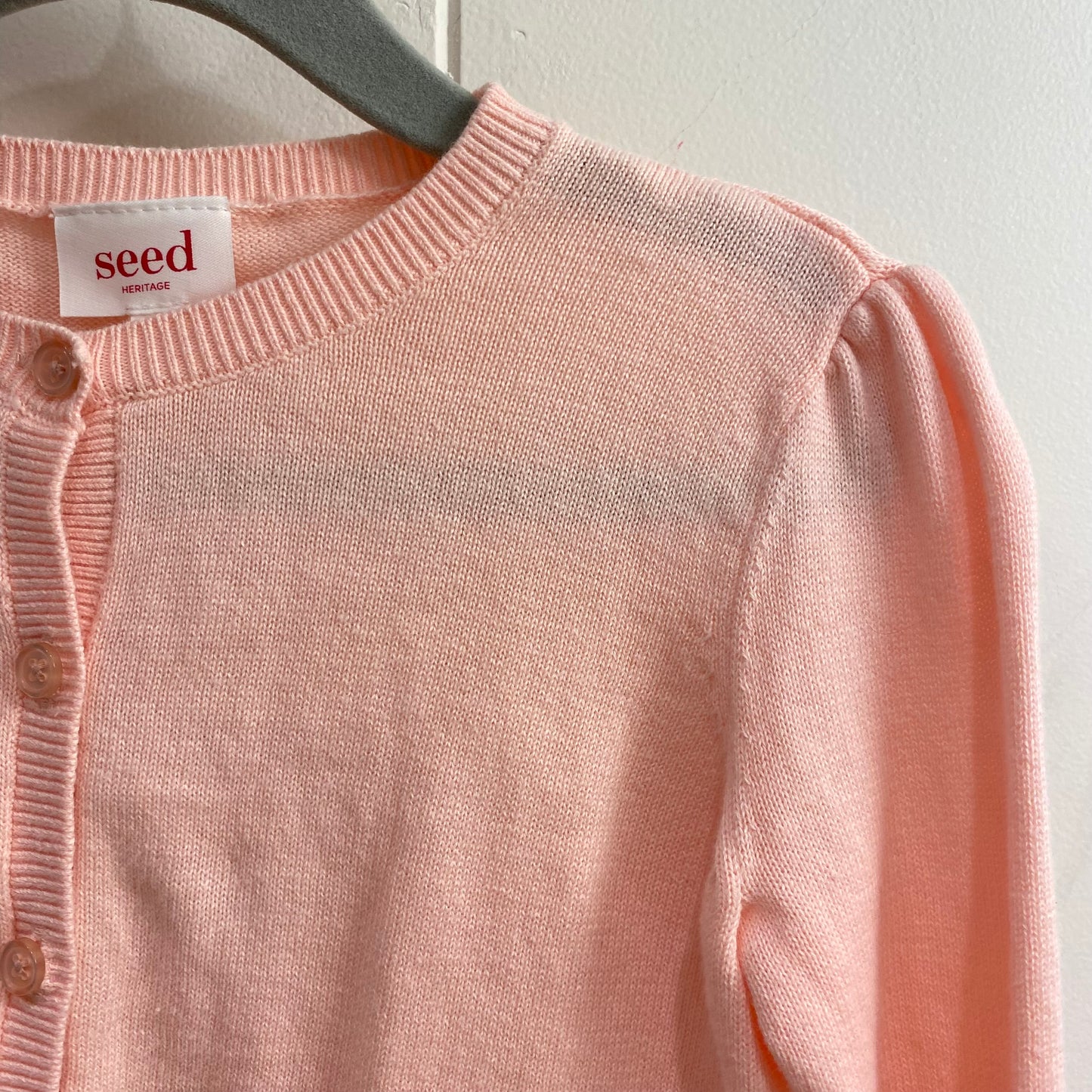 Seed Girls Pink Knit Cardi - Size 5