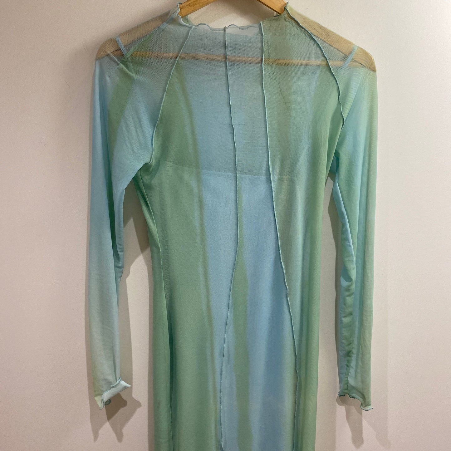 Significant Other Jean Dress in Green Mirage - Size 10