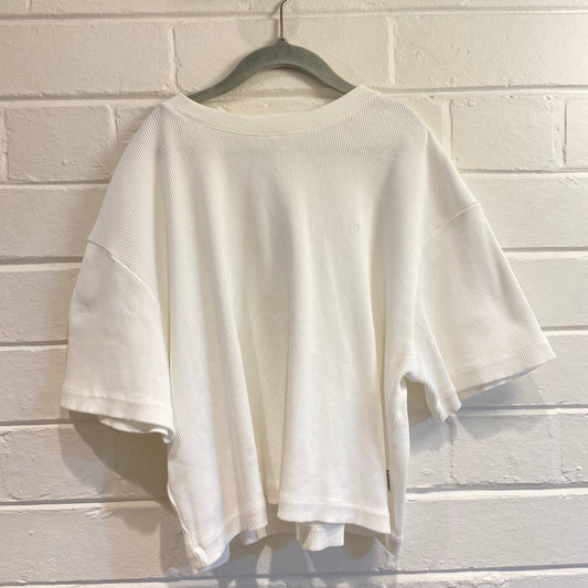 Country Road Oversized White Tee - Size 10