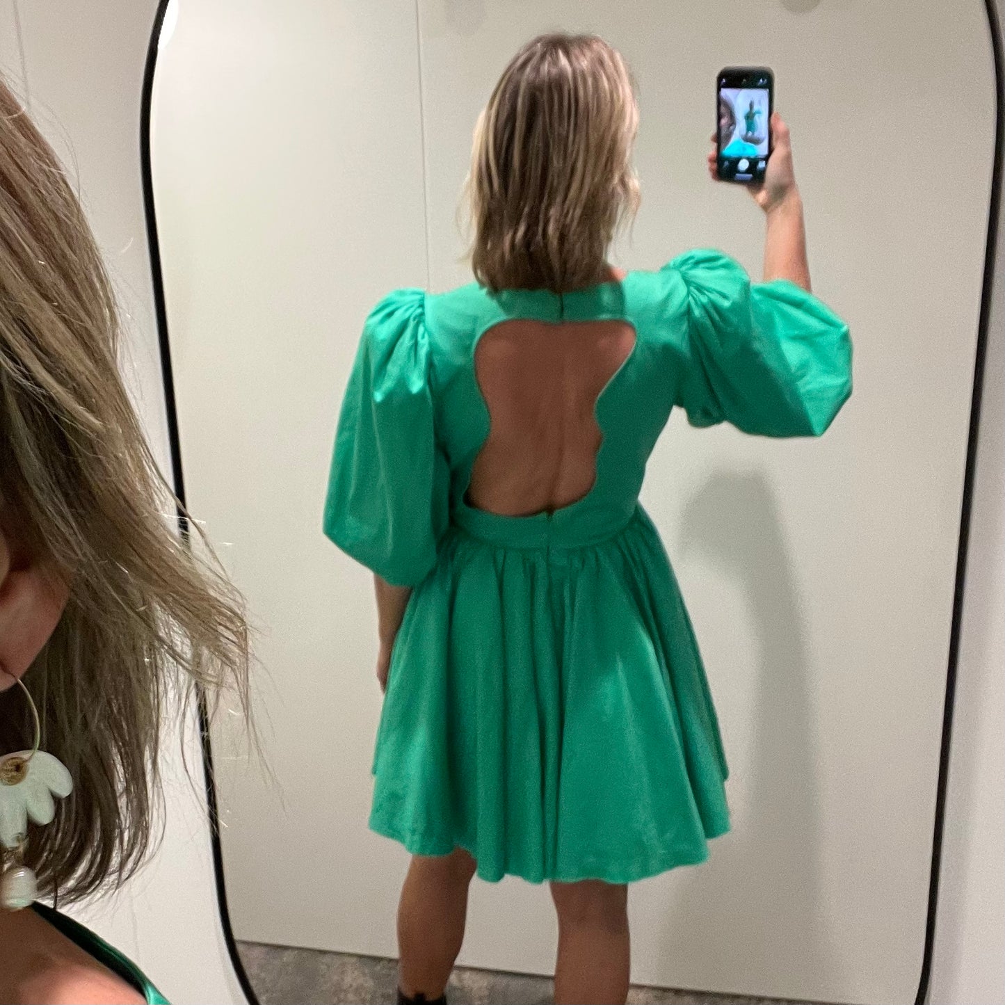 AJE Colette Abstract Mini Dress - Size 12