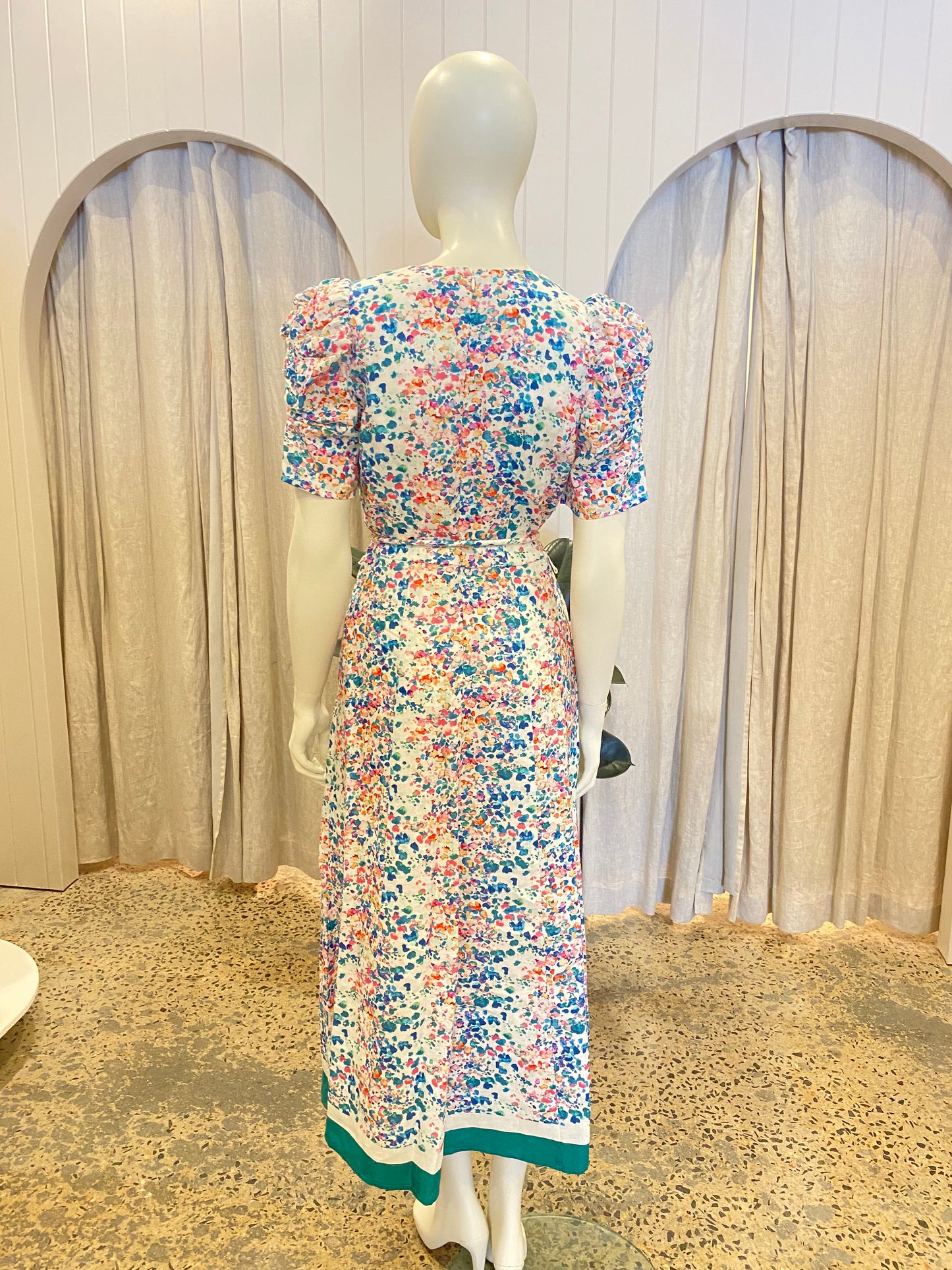 Zoe Kratzmann Glimmer Dress Marble Print - Size 0 (8)