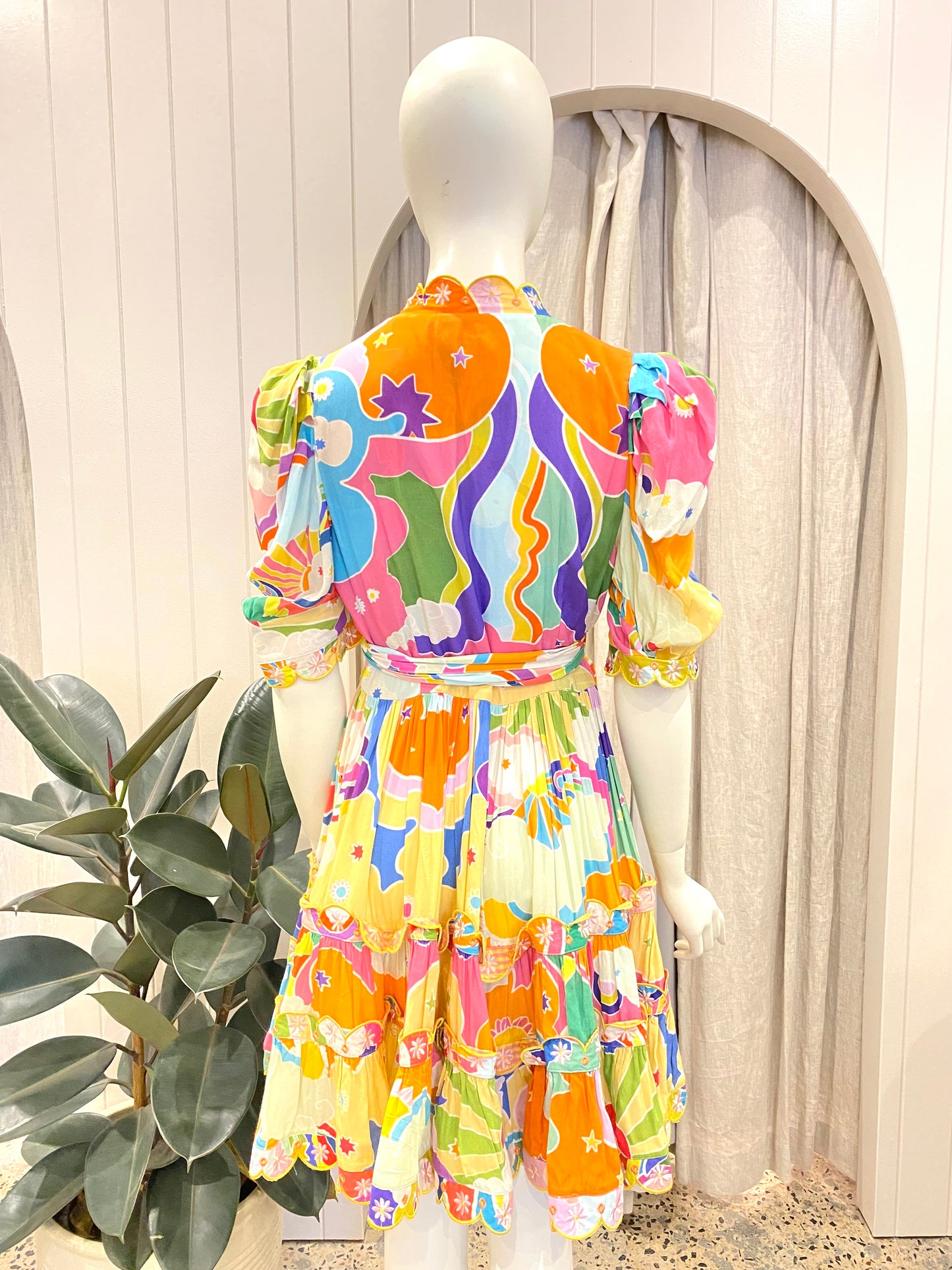 CELIA B Andromeda Mini Dress - Size Small (8/10)