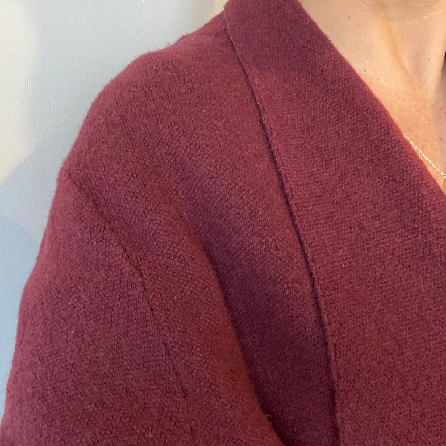 Moth Wool Blend Belted Cardigan - Size M