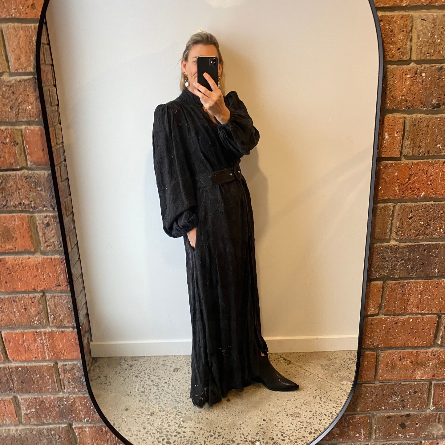Palm Noosa Noddy Dress in Black - Size 10