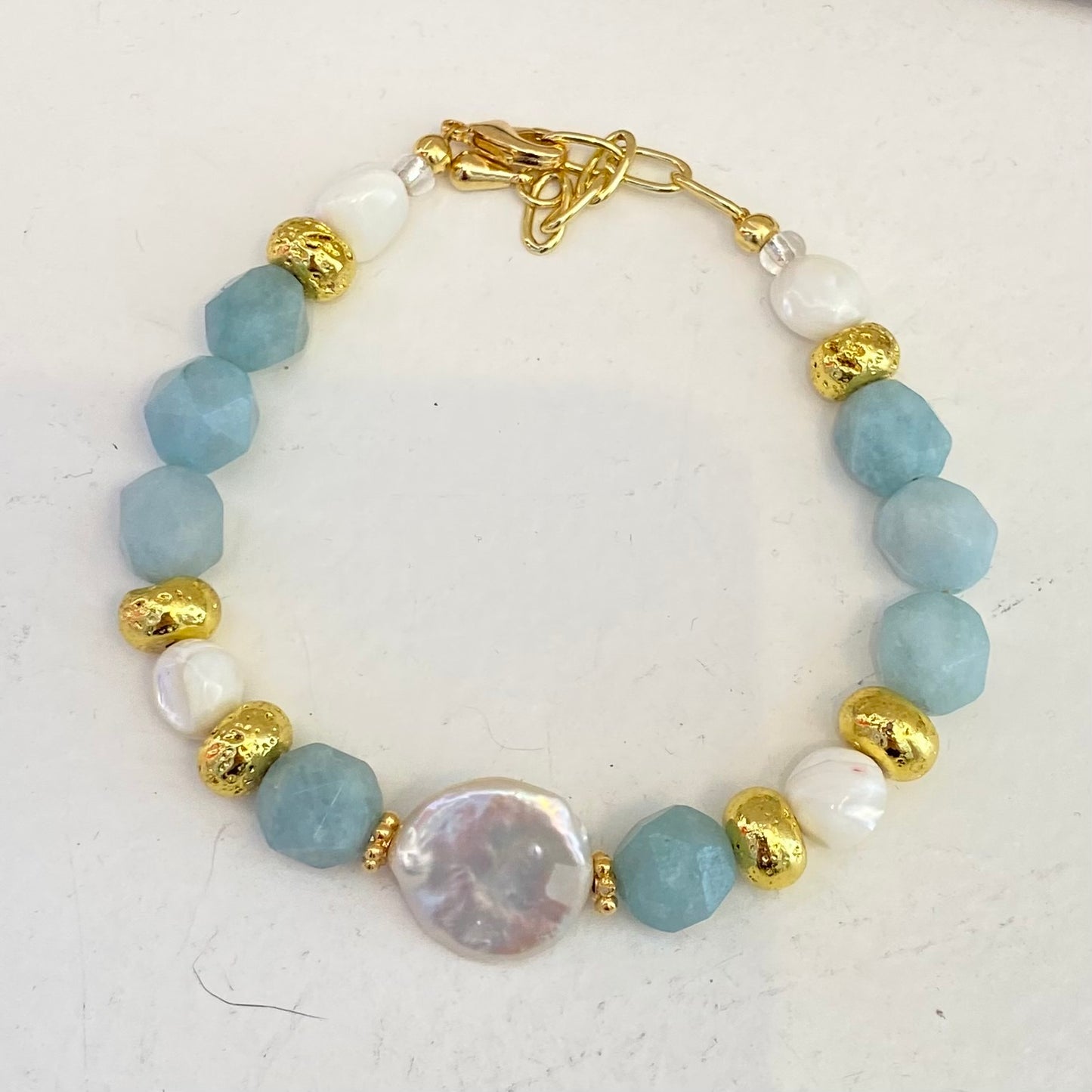 Kingston Jewellery Aquamarine Bracelet