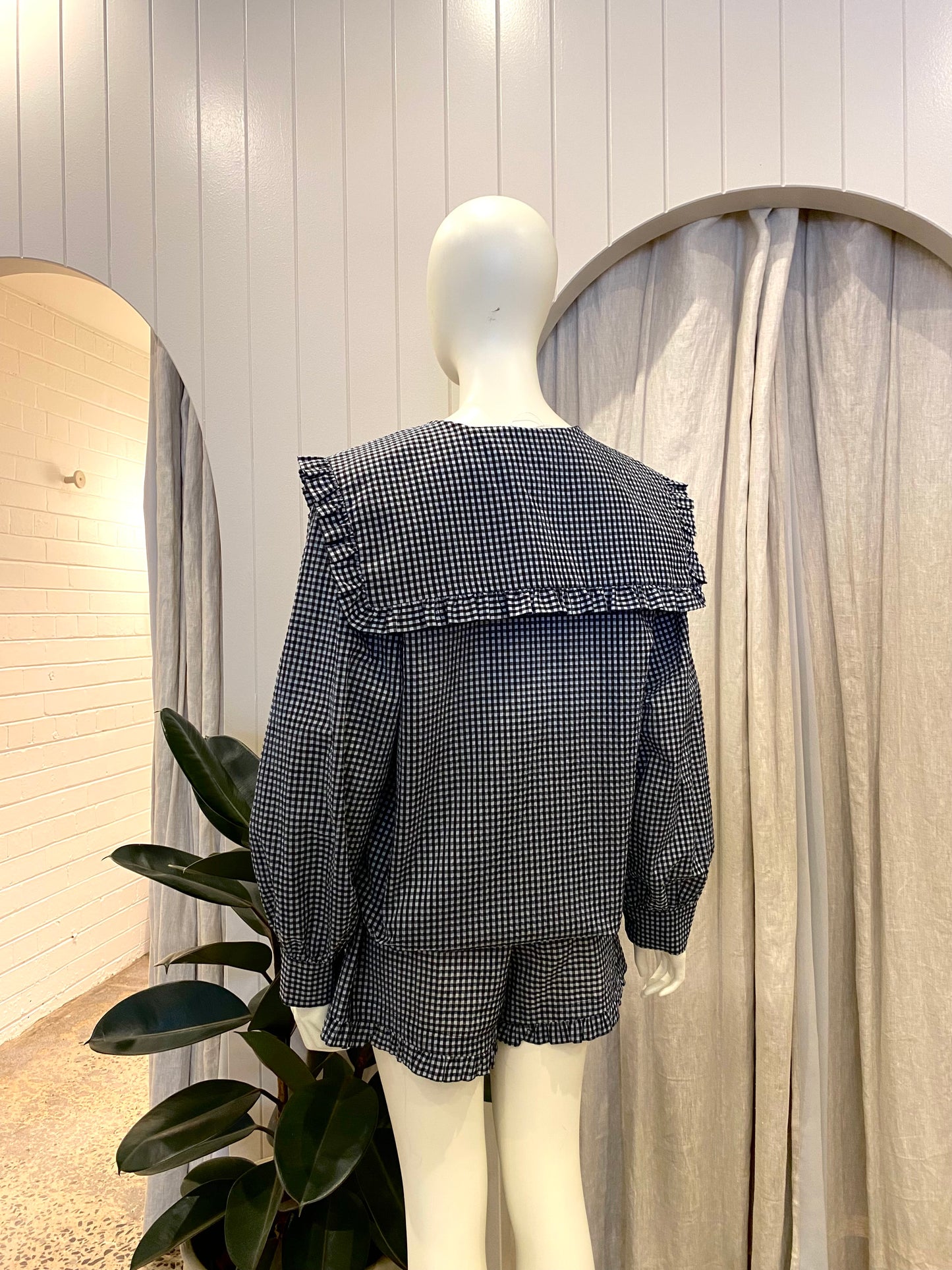 Blanca Gingham Set - Size L