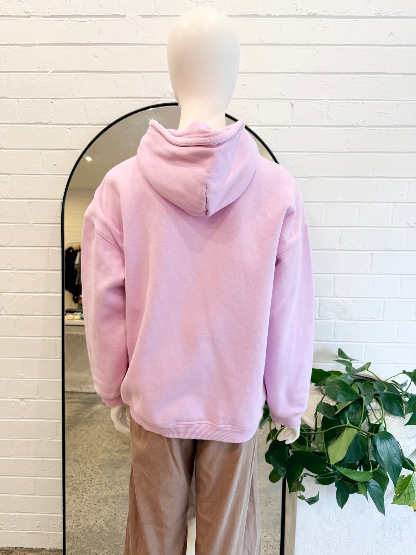 PE Nation Pink Fadeaway Hoodie - Size XS (8)