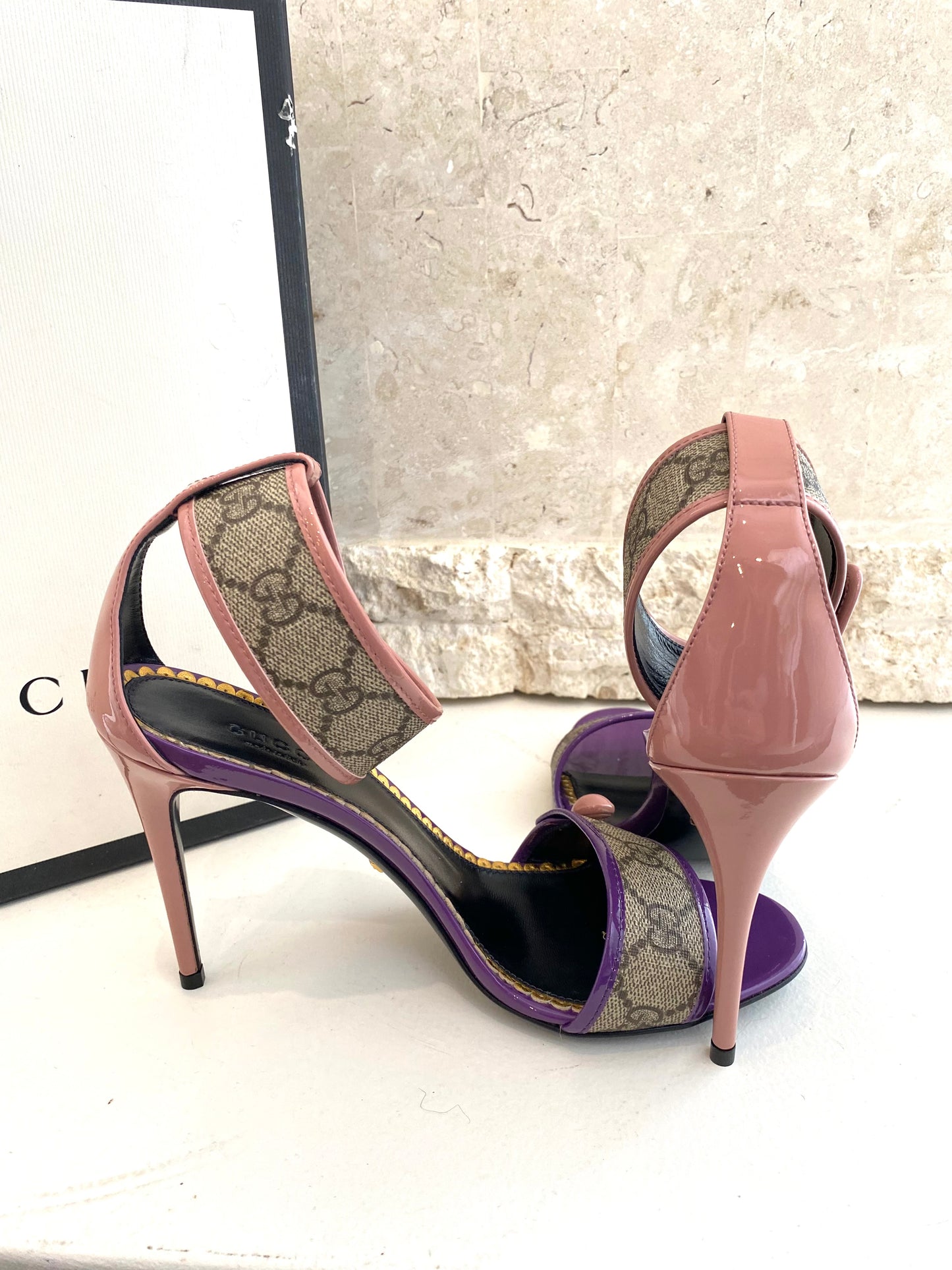 Gucci Harleth GG High Heel - Size 37.5