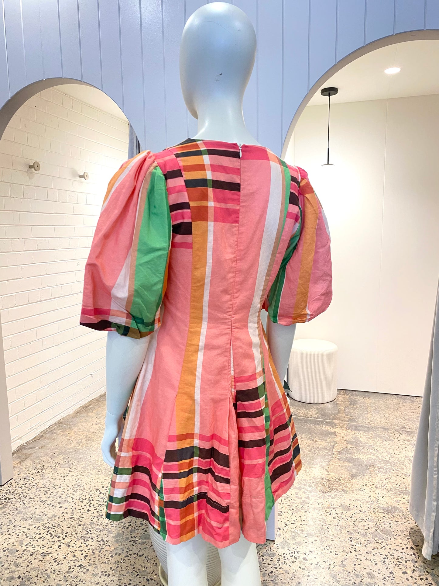 By Nicola Wavy Mini Dress - Size 10