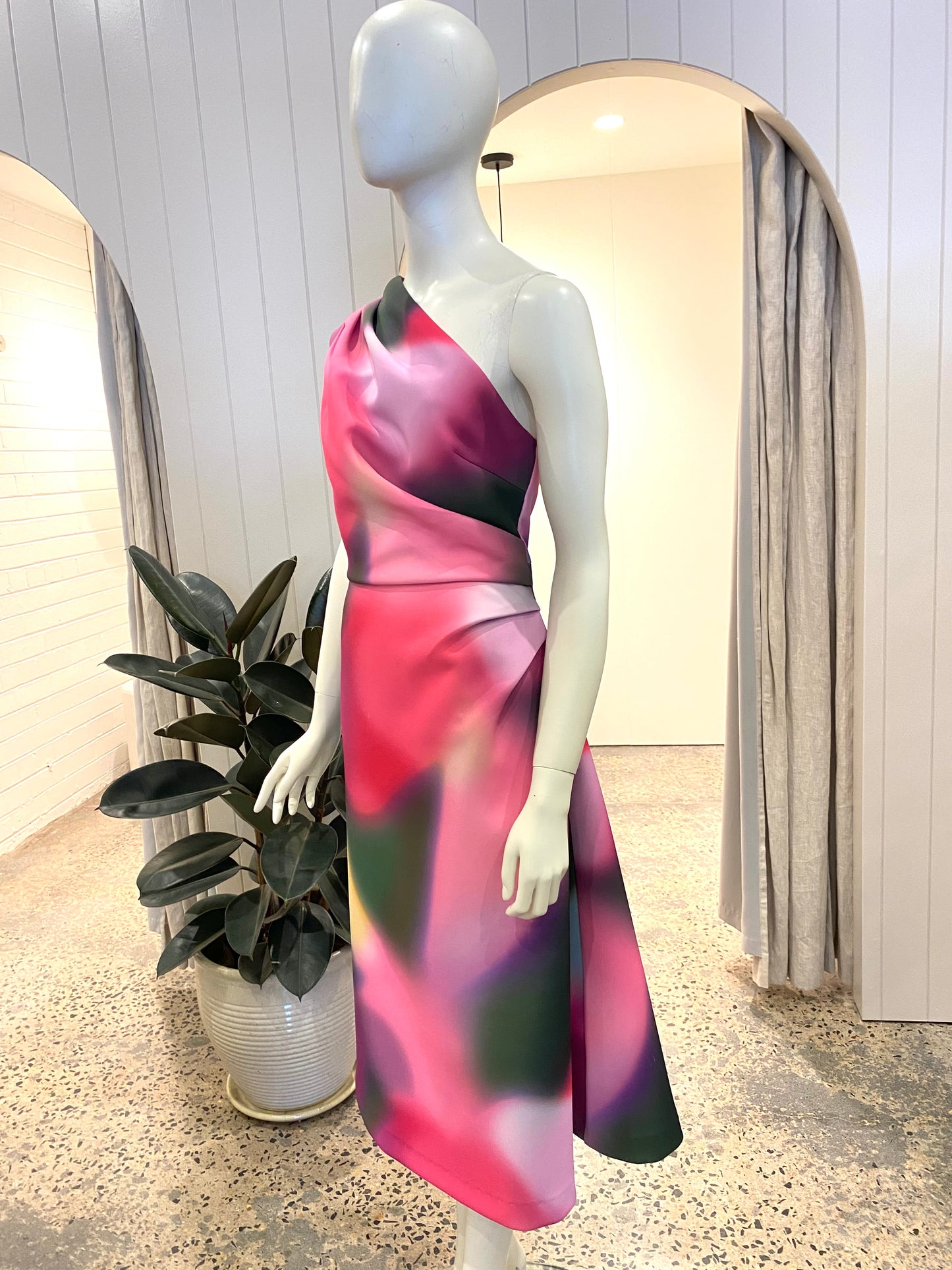 Mossman Blurred Maxi Dress - Size 12