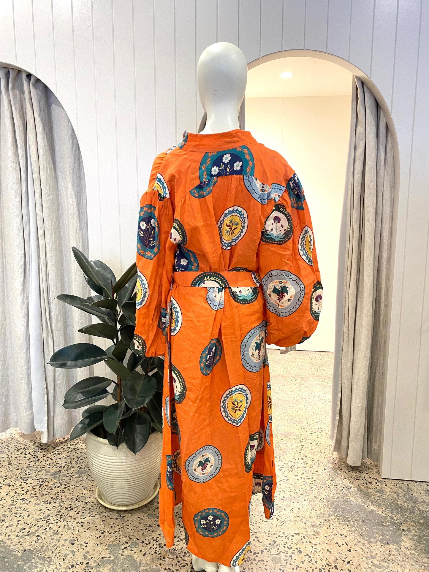 Palm Noosa Carla Midi Dress - Size 14
