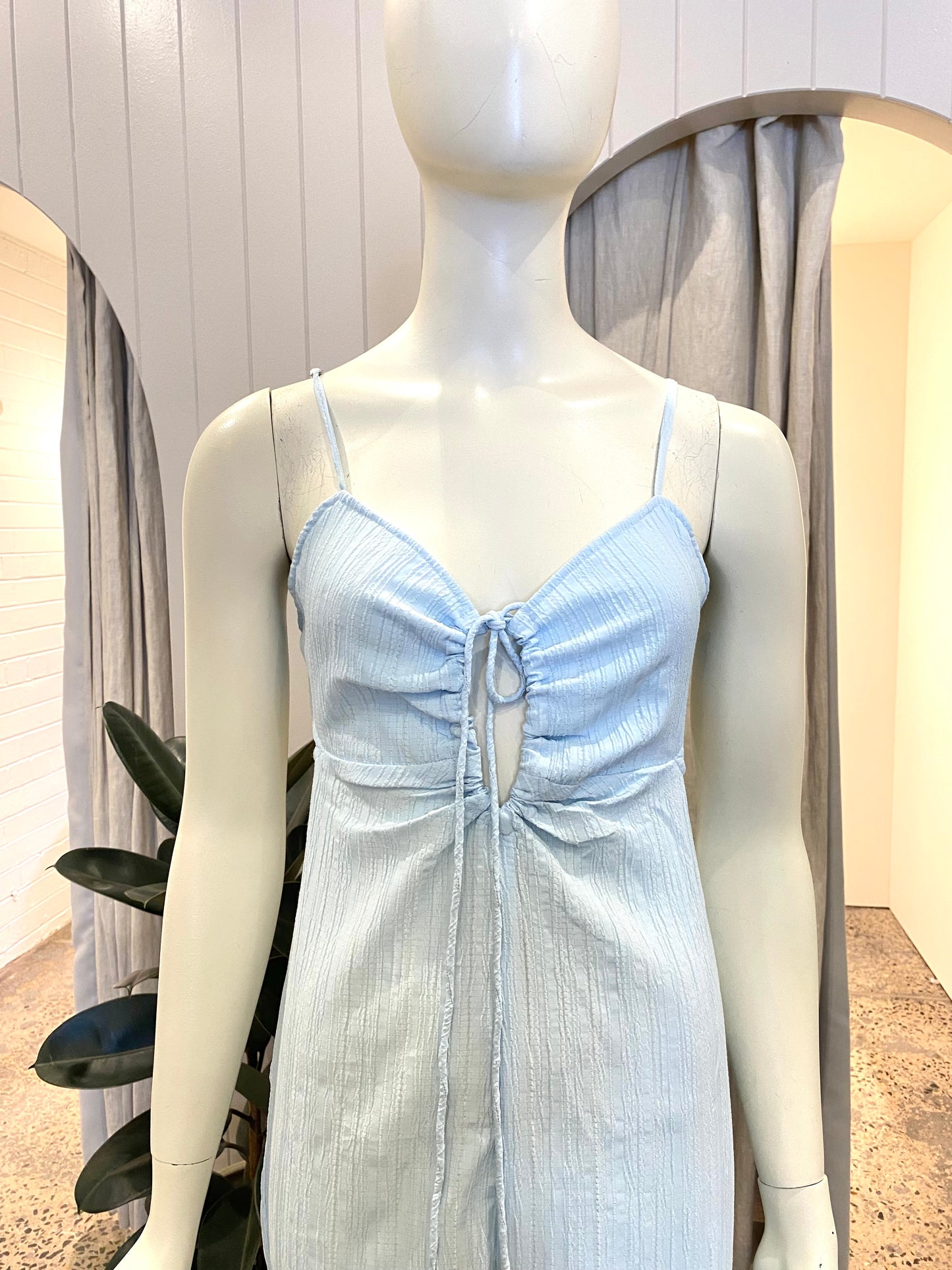 Maurie & Eve Northern Sky Jumpsuit in Blue - Size 10