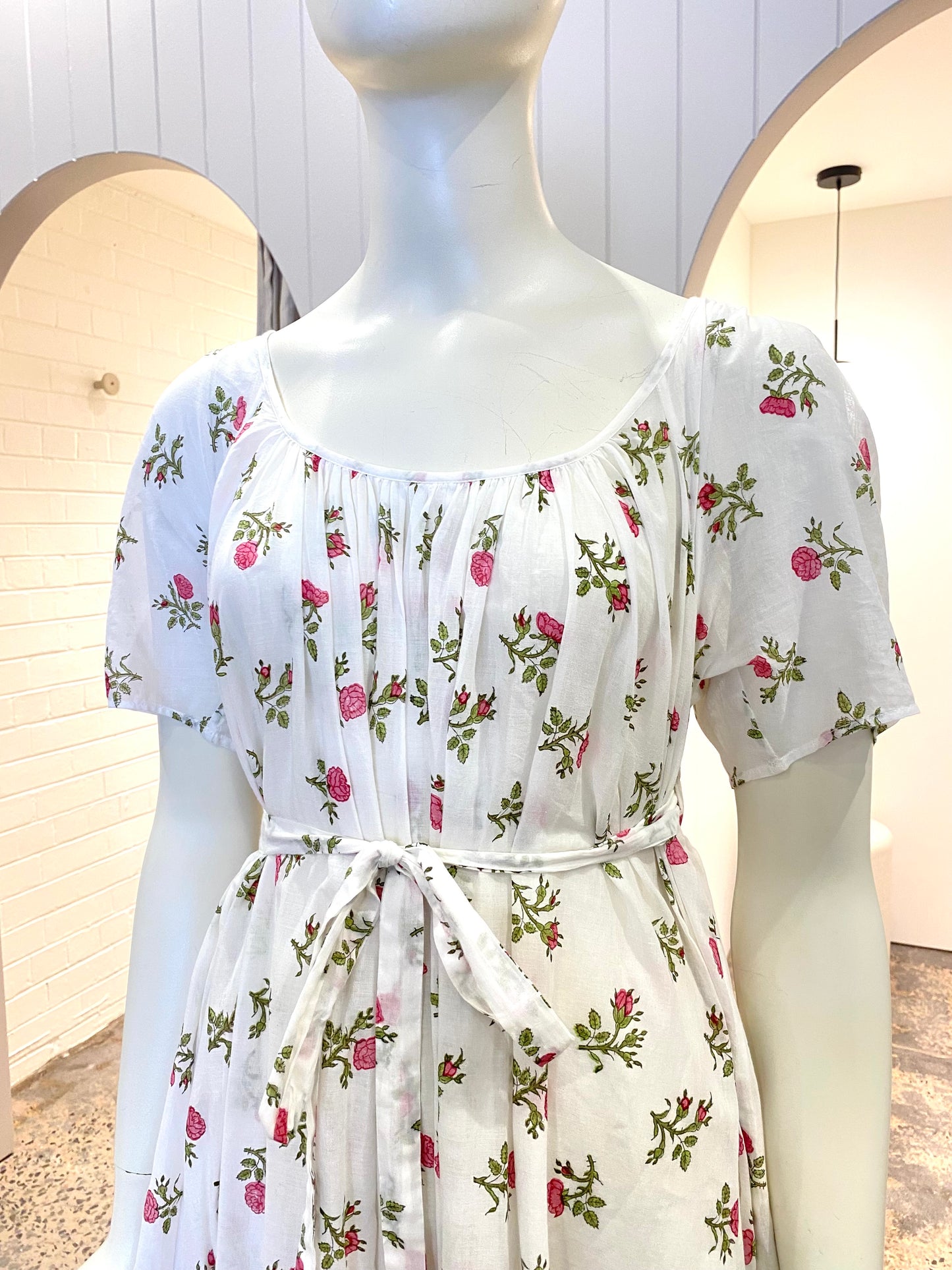 Thierry Colson Floral Wrap Dress - Size L (12)