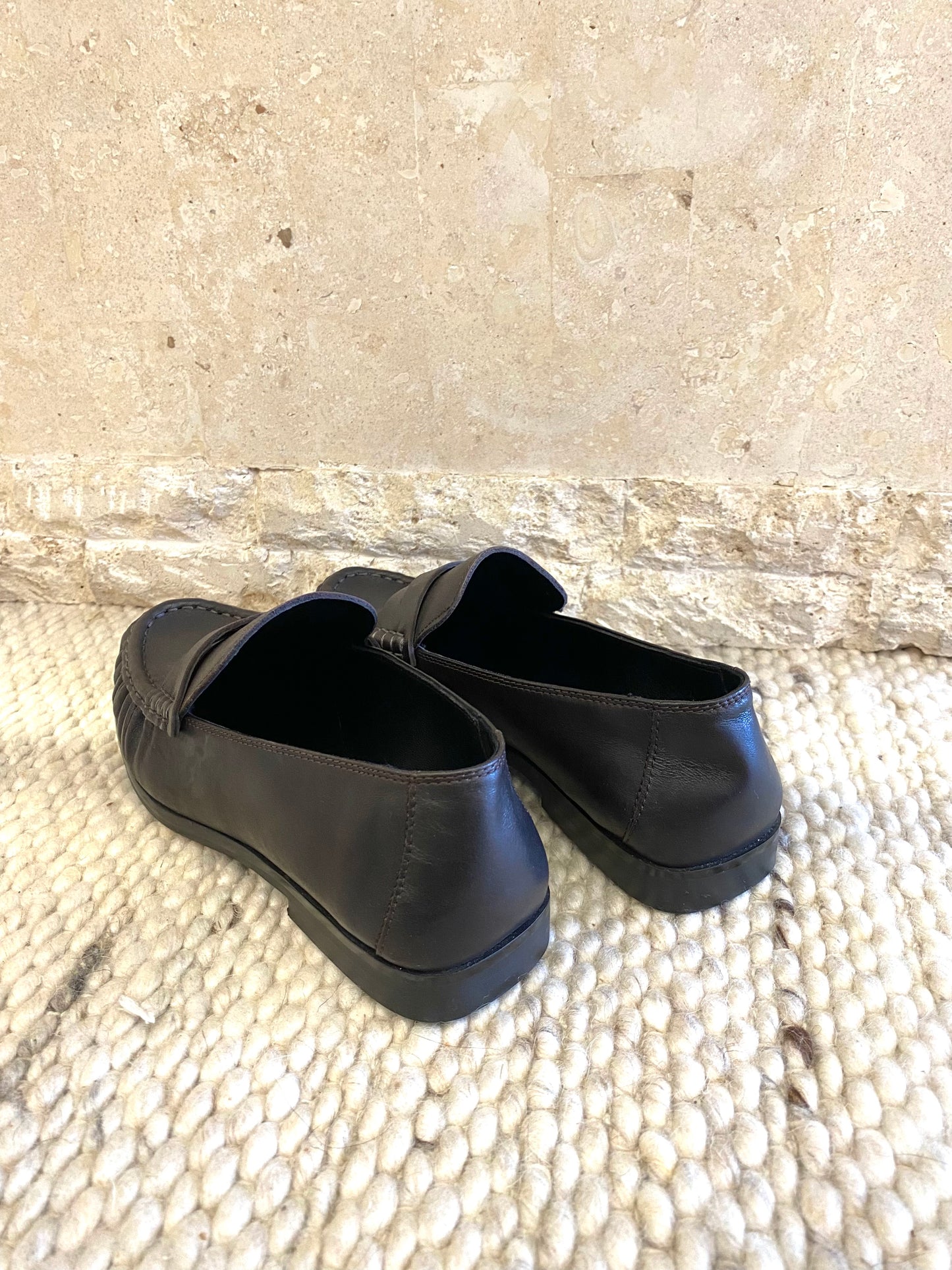 Assembly Label Loafer in Chocolate - Size 37