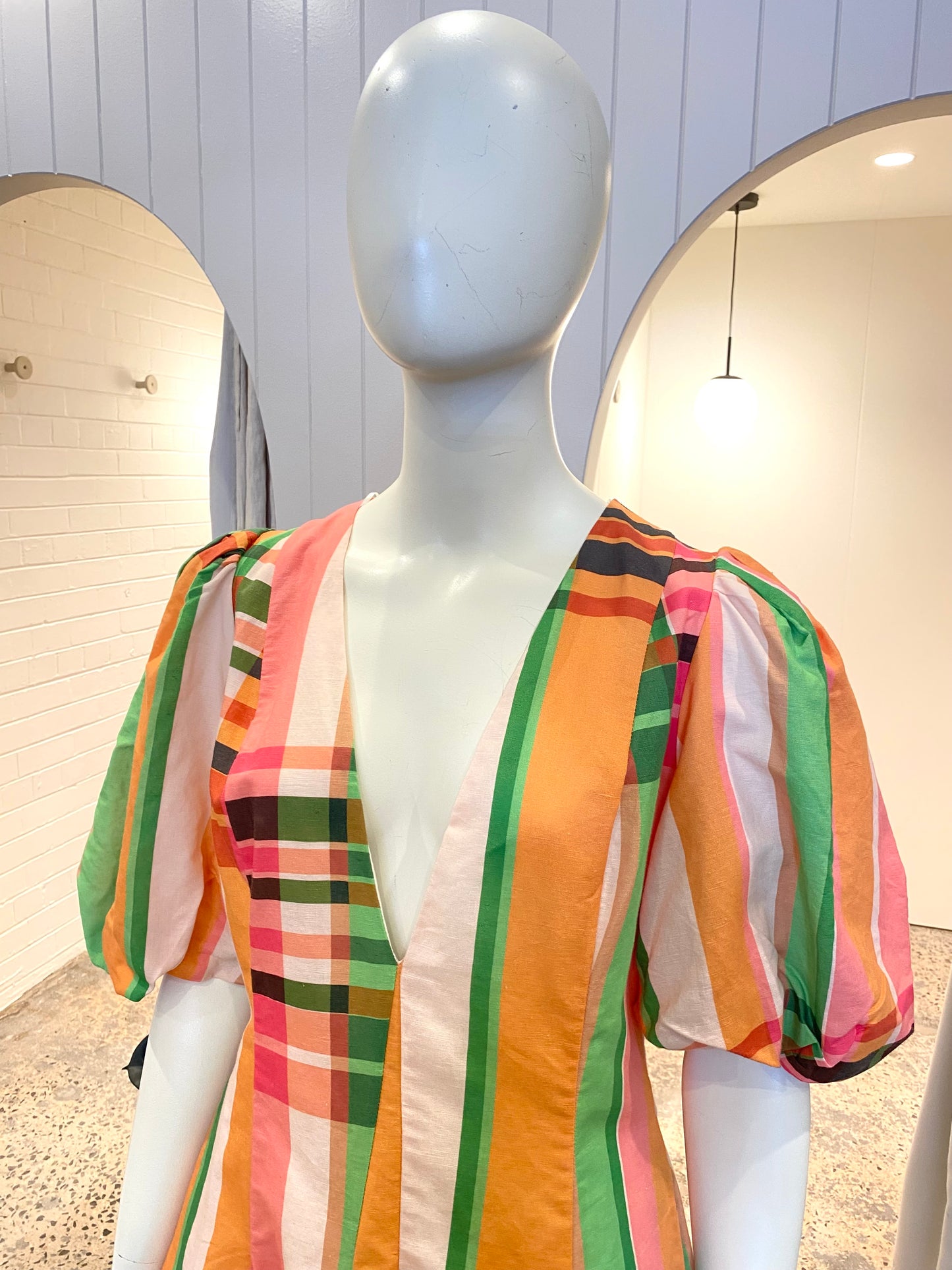 By Nicola Wavy Mini Dress - Size 10