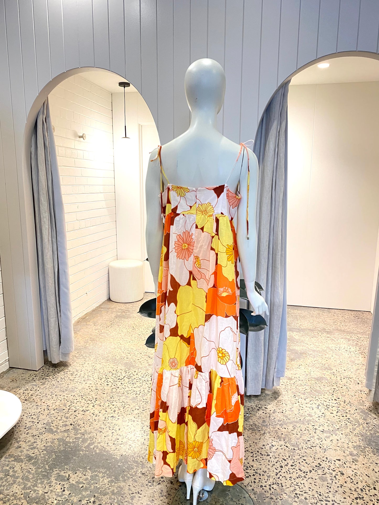 Steele Farida Maxi Dress in Flower Power - Size XL (14/16)