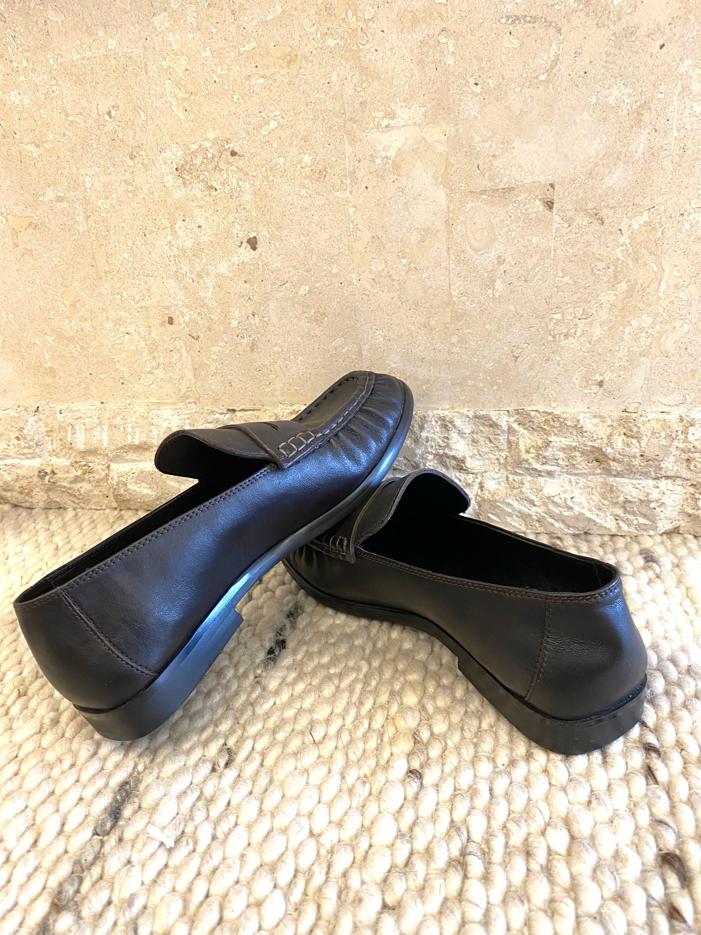 Assembly Label Loafer in Chocolate - Size 37