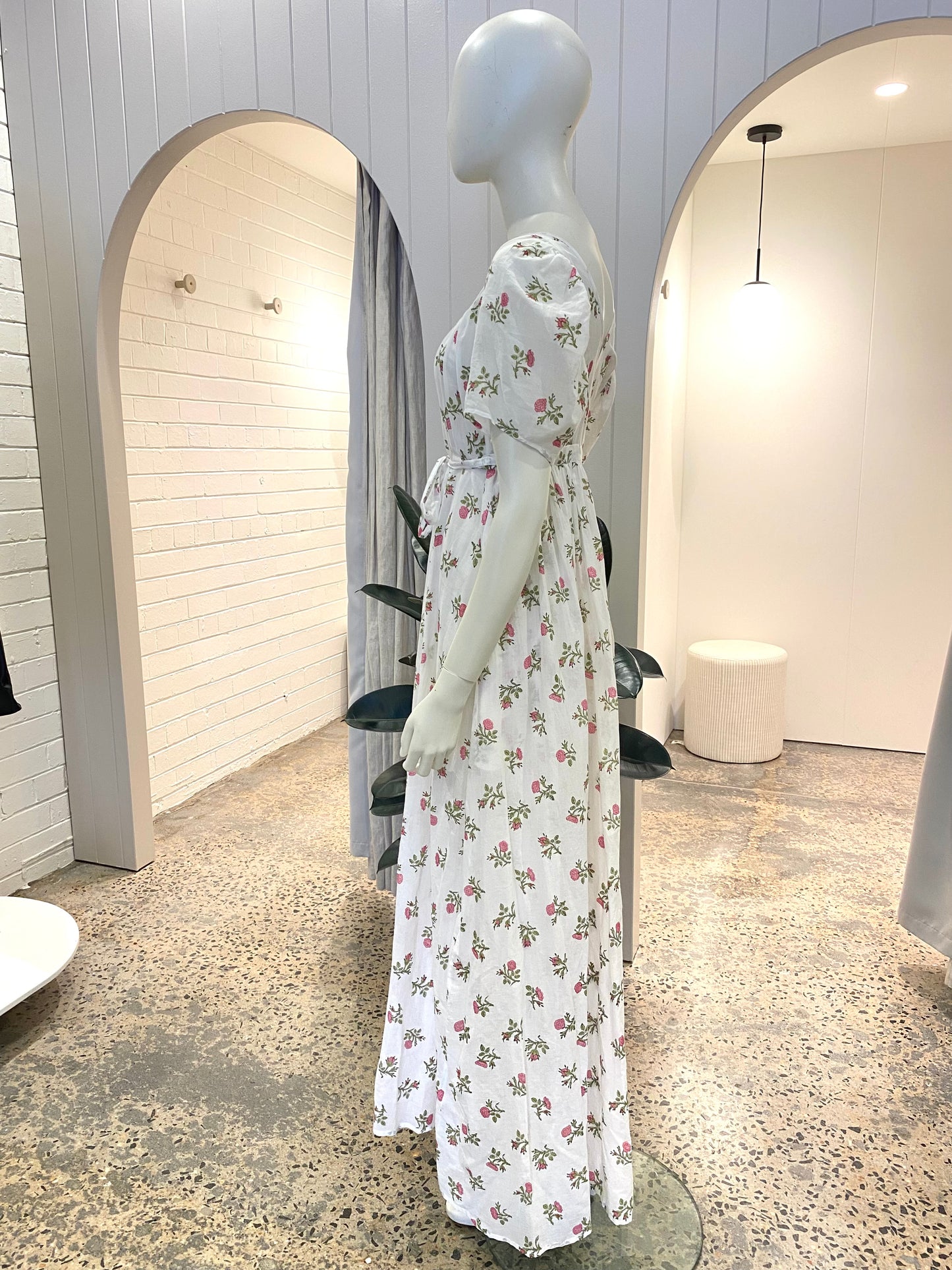 Thierry Colson Floral Wrap Dress - Size L (12)