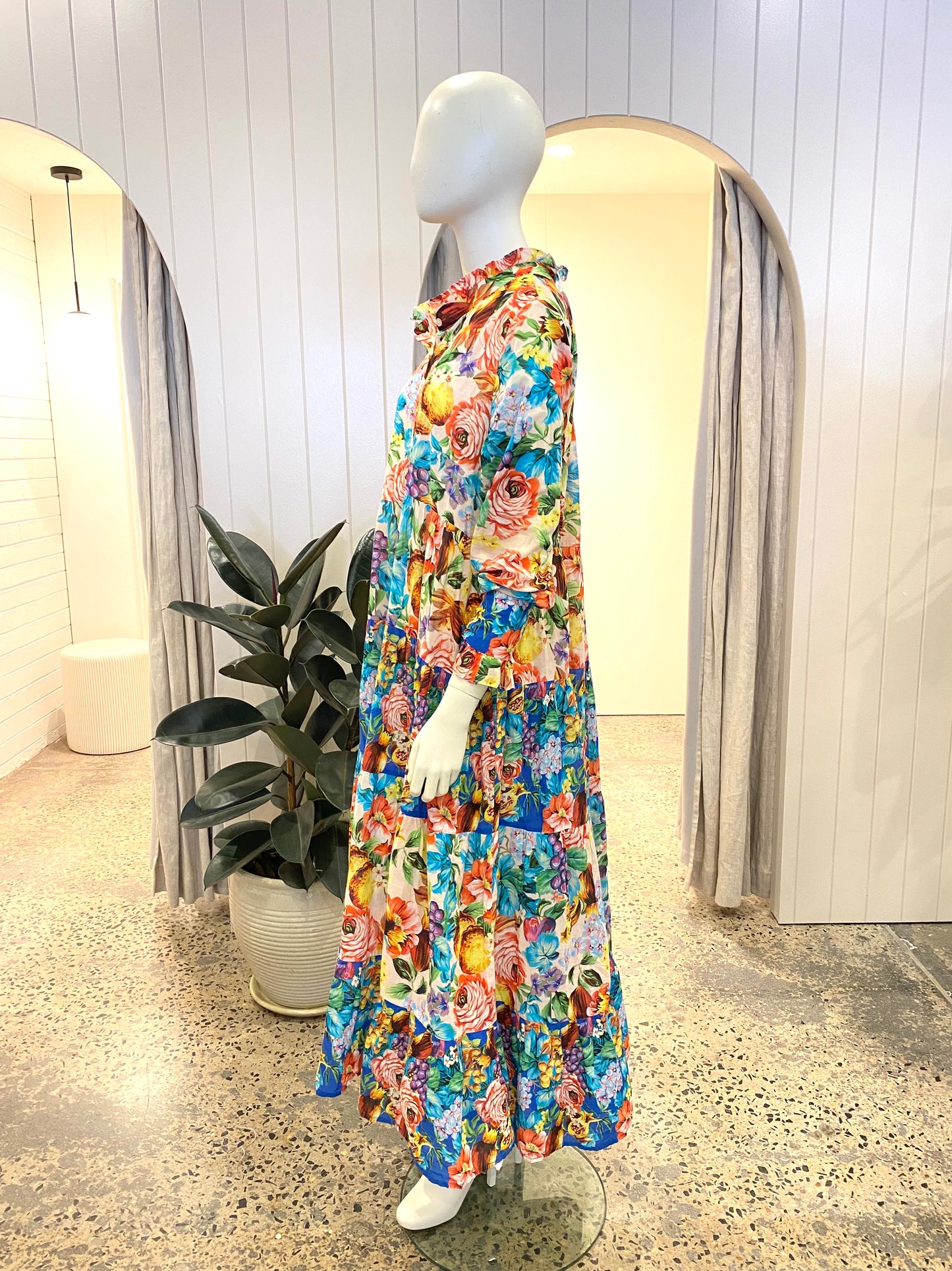 Coop by Trelise Cooper Printed Maxi Dress - Size XL (16)