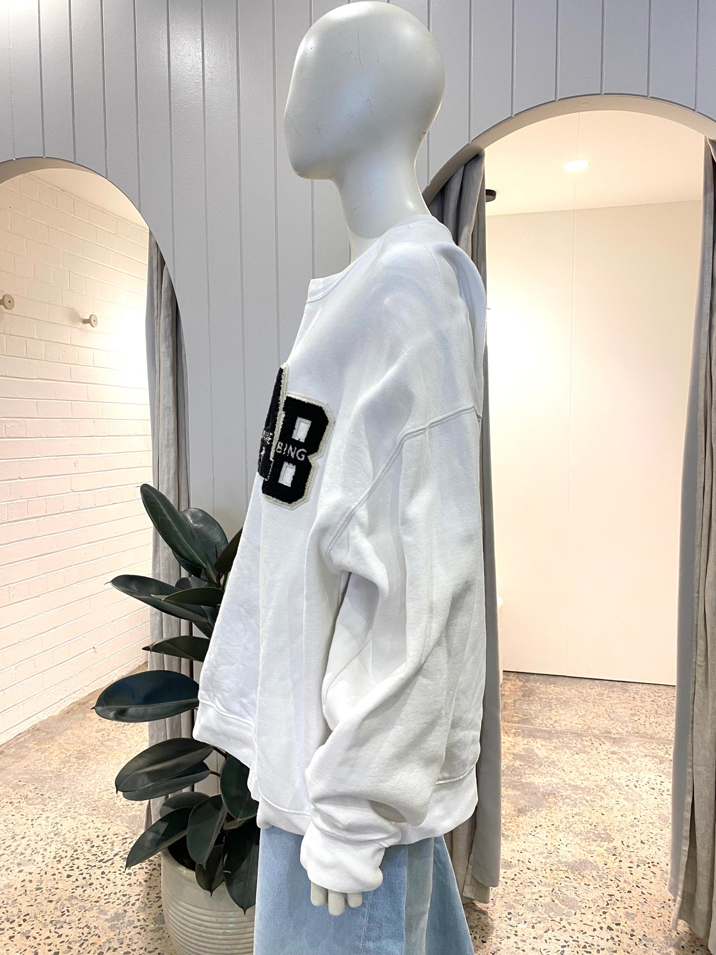 Anine Bing Miles Oversized Sweater - Size L (14/16)