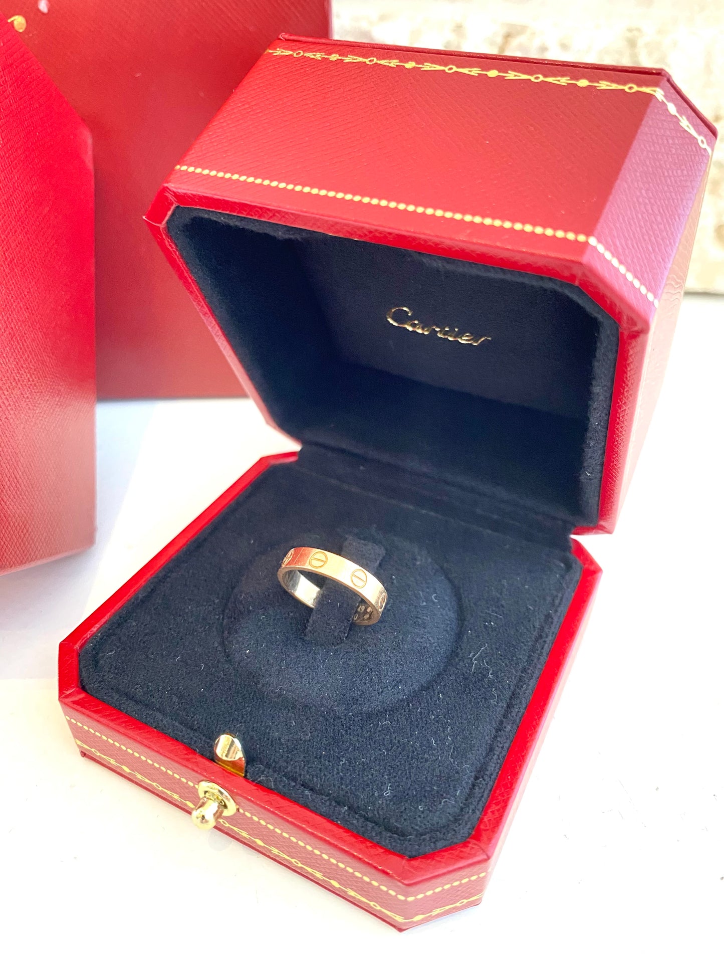 Cartier Rose Gold Love Ring - size 49