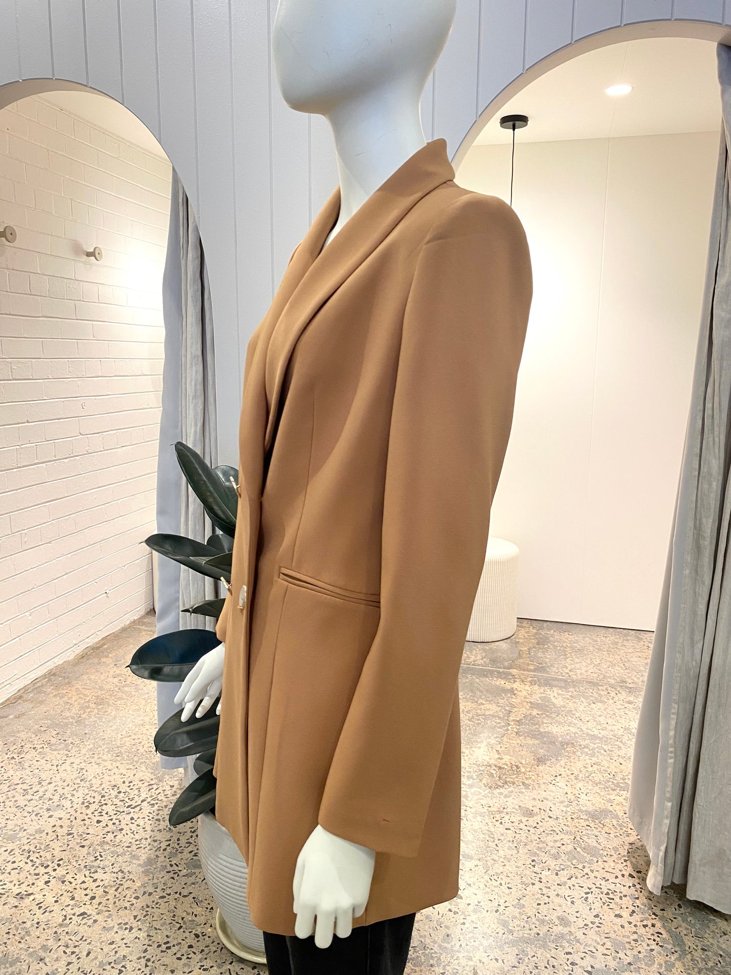 Zara Tan Blazer - Size L