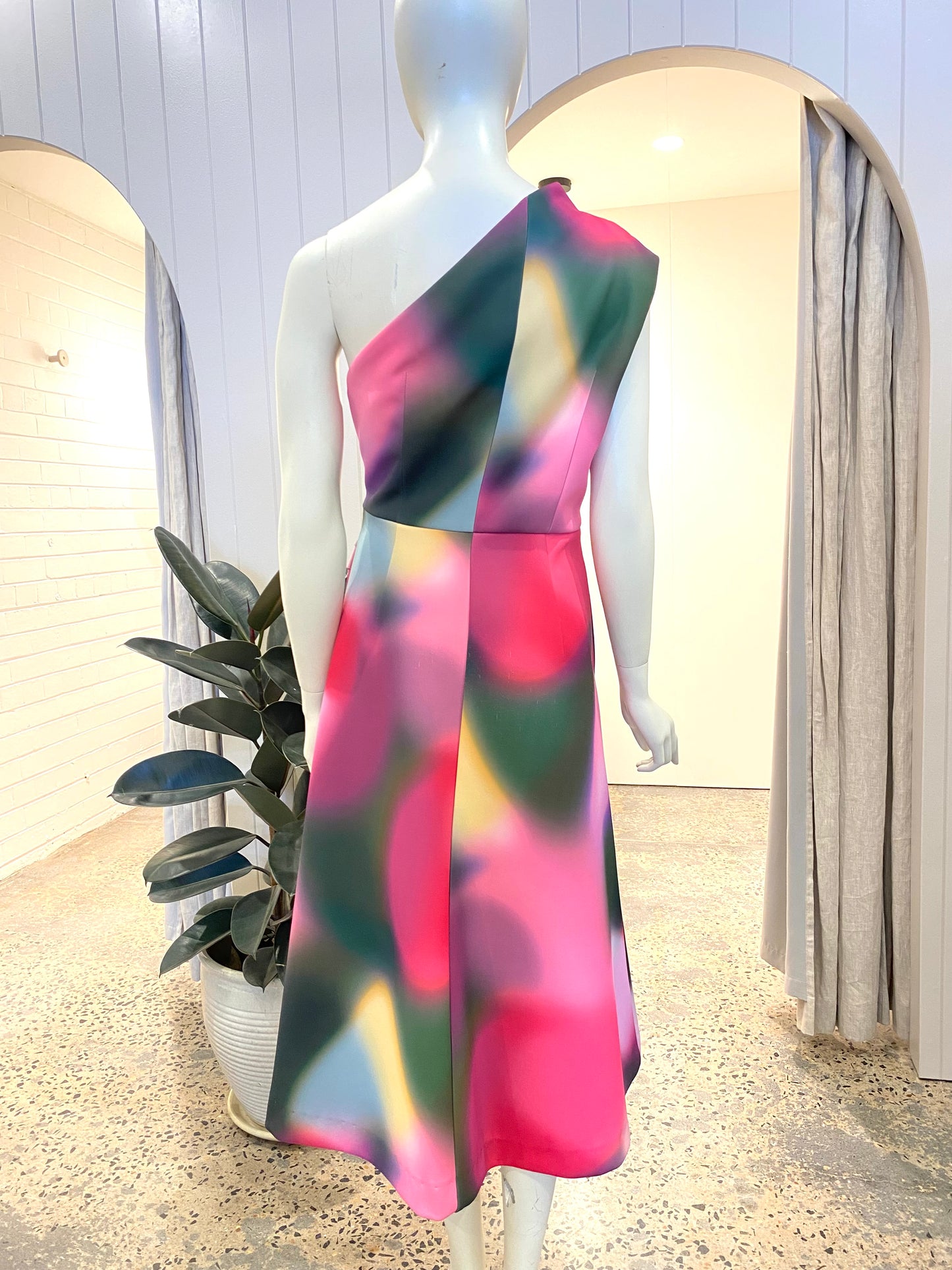 Mossman Blurred Maxi Dress - Size 12