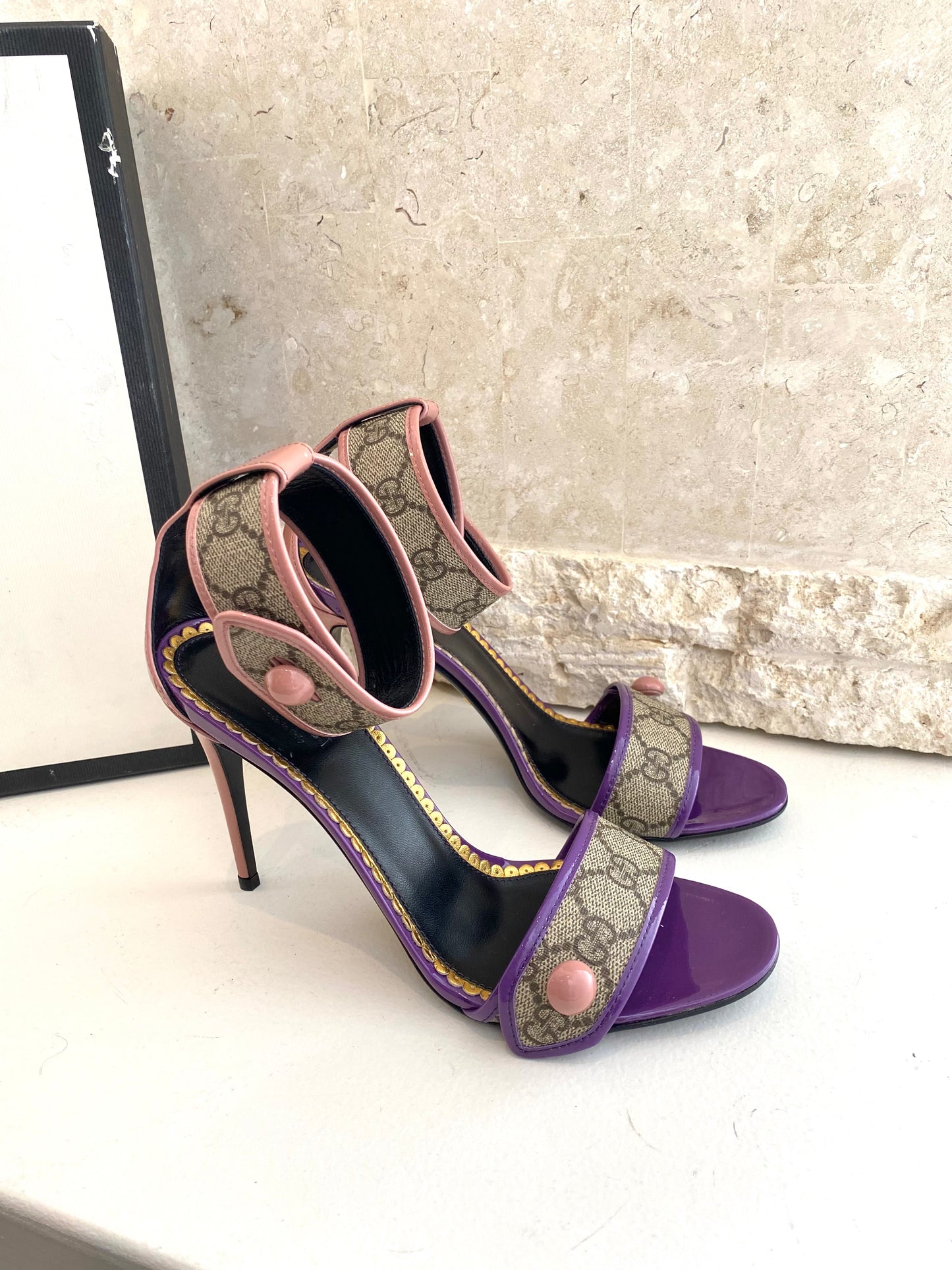 Gucci Harleth GG High Heel - Size 37.5