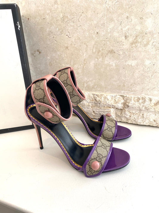 Gucci Harleth GG High Heel - Size 37.5