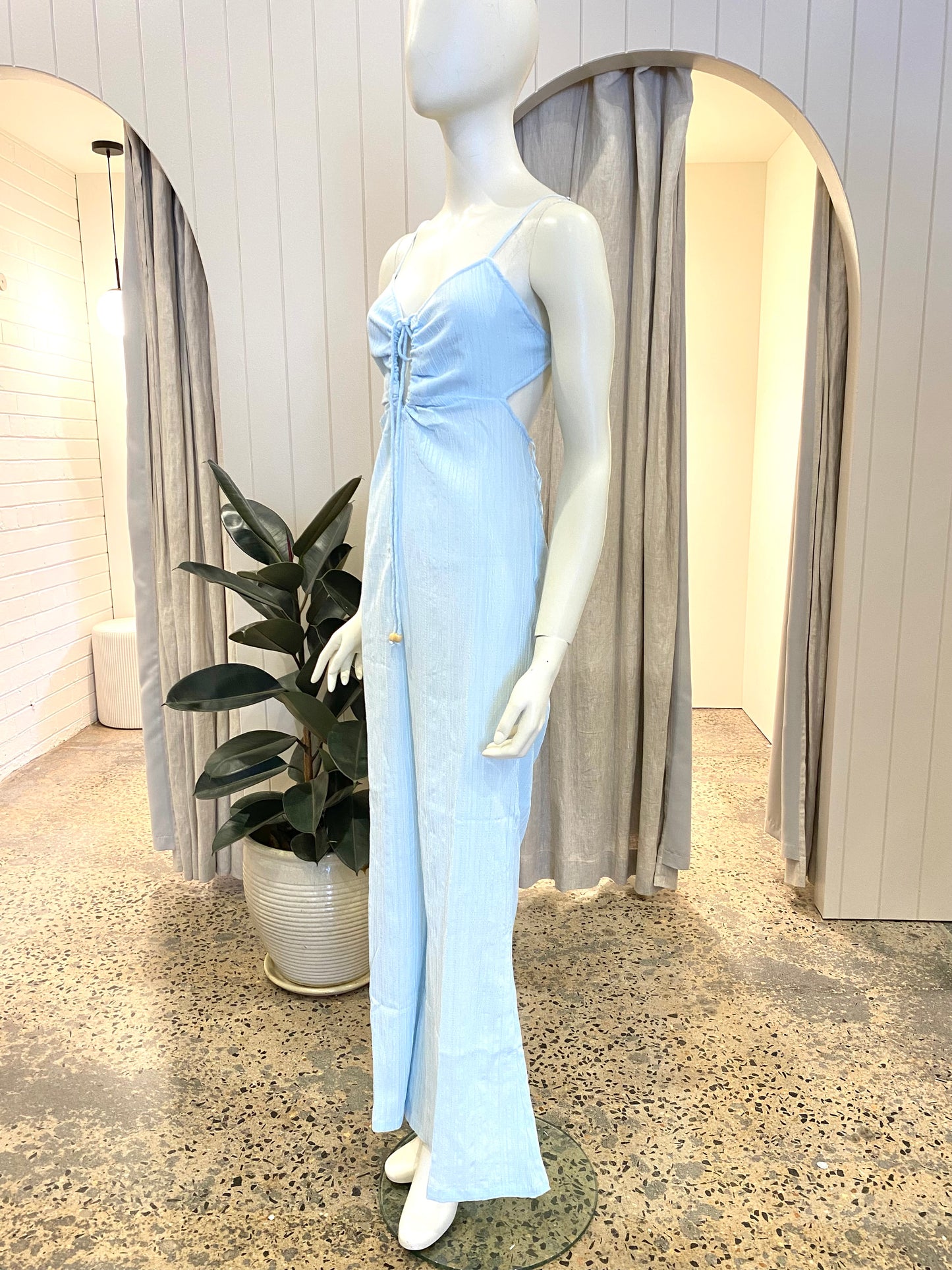 Maurie & Eve Northern Sky Jumpsuit in Blue - Size 10