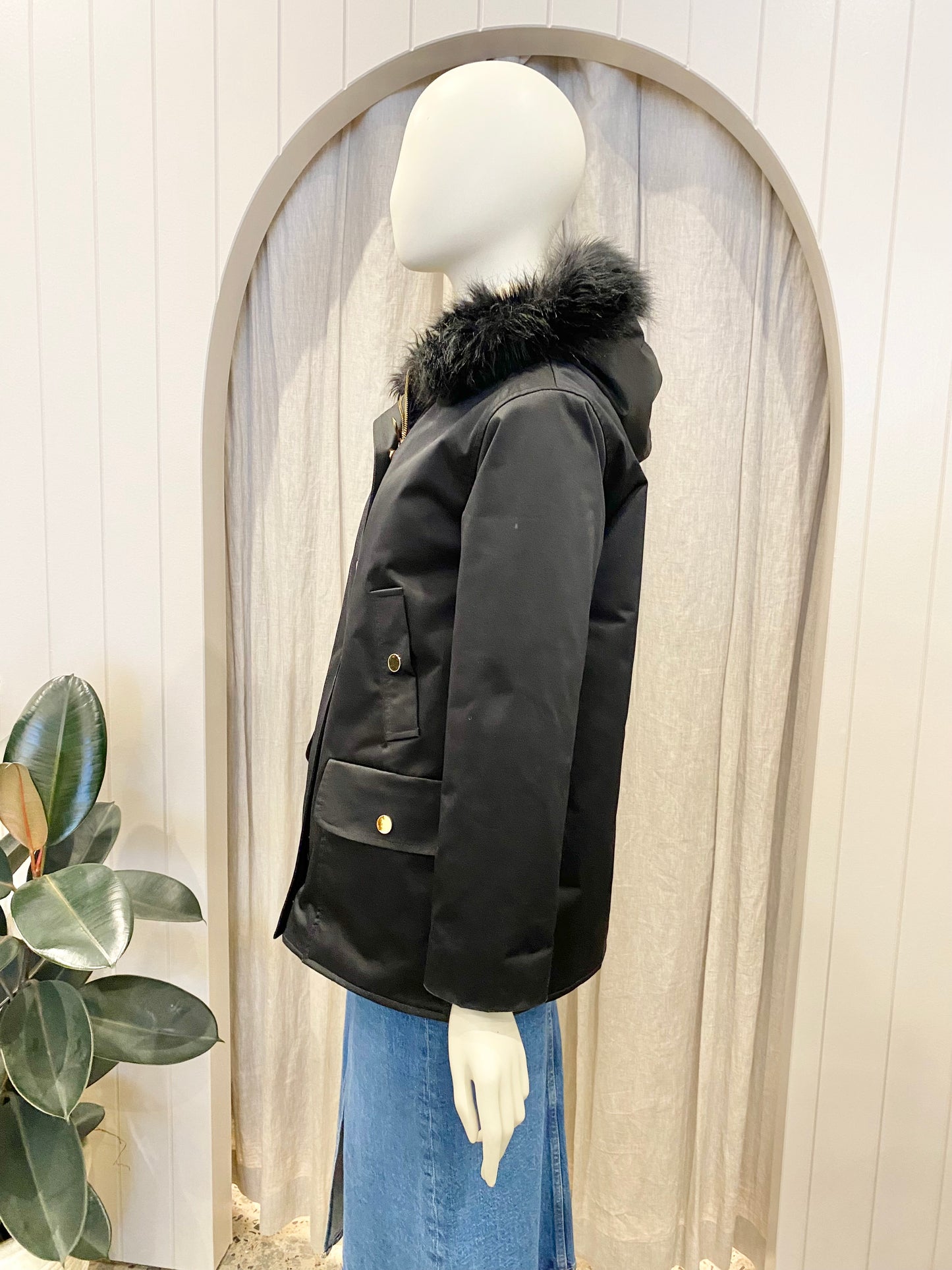 Kate Spade Hooded Coat - Size 10