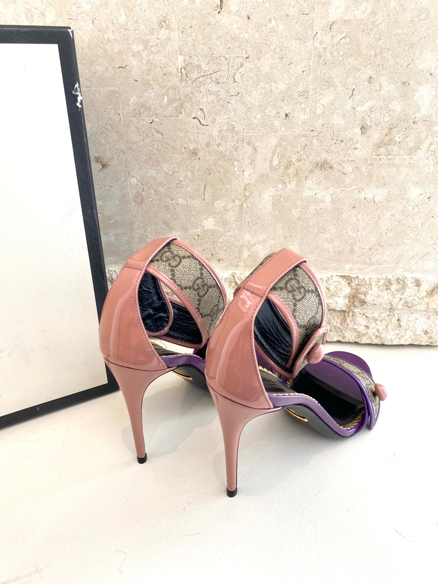 Gucci Harleth GG High Heel - Size 37.5