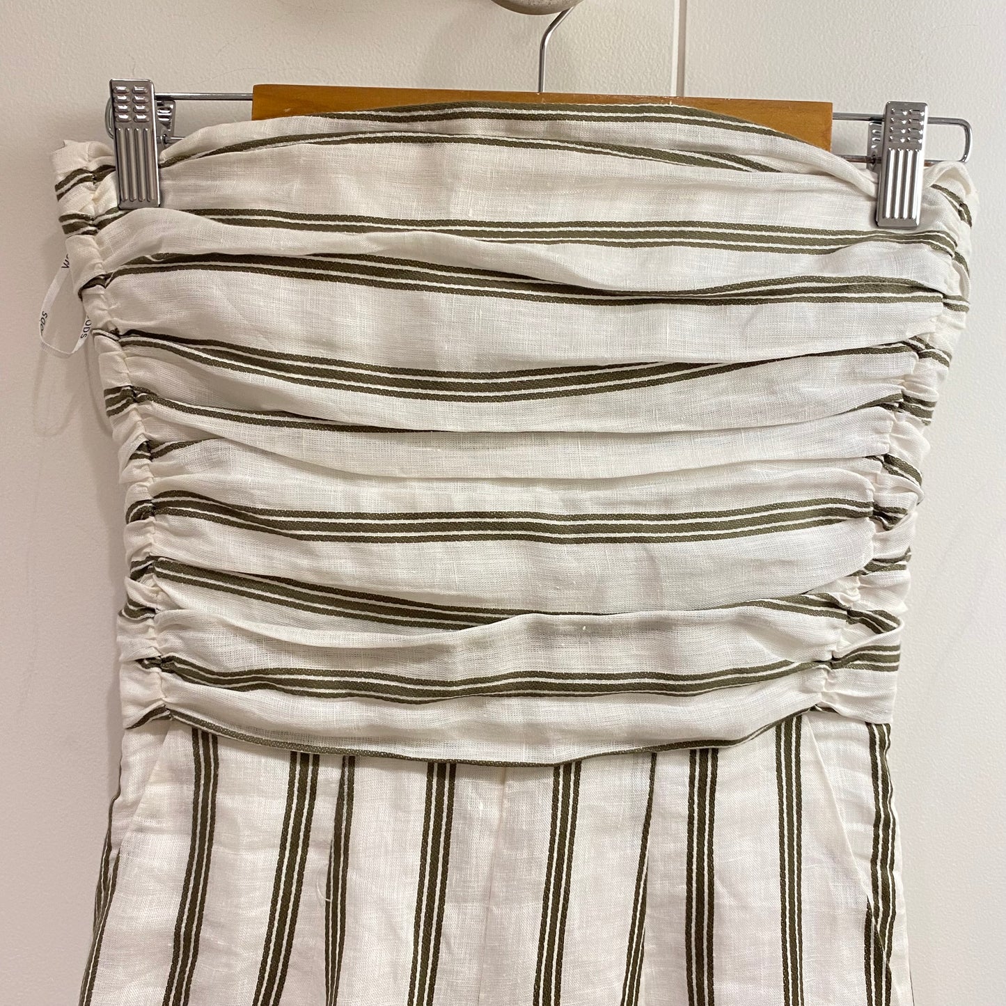 Viktoria & Woods Linen Strapless Jumpsuit - Size 00 (4/6)