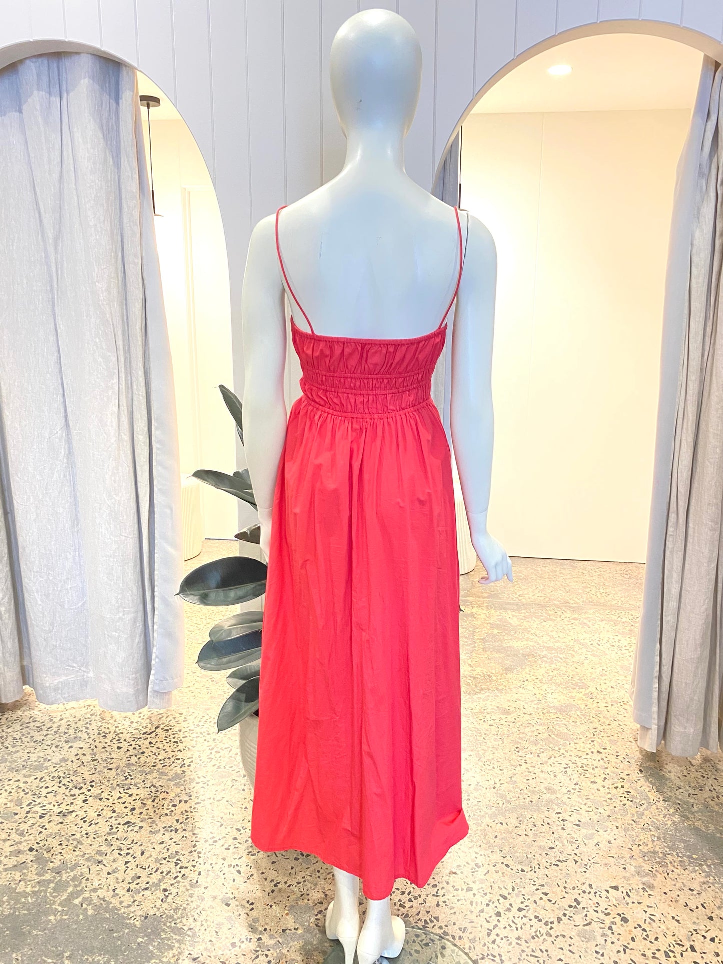 Palm Noosa Red Nova Dress - Size 8