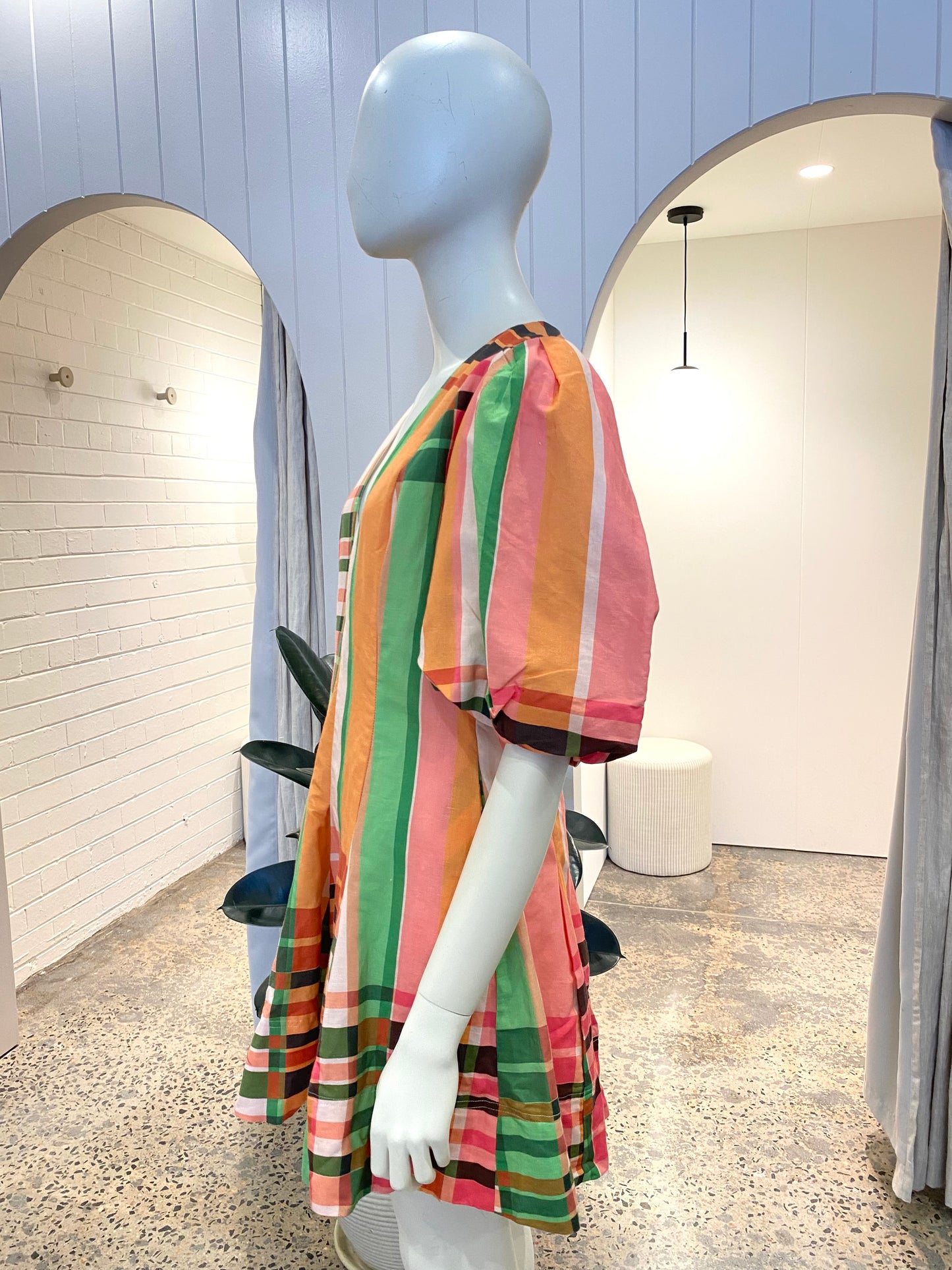 By Nicola Wavy Mini Dress - Size 10