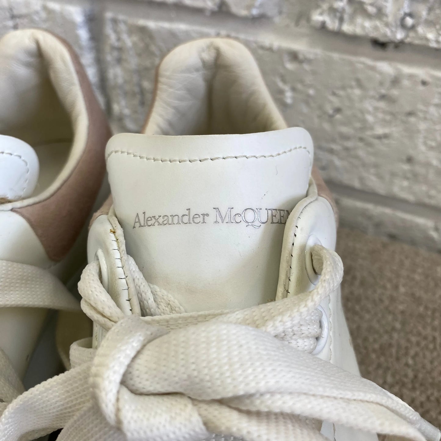 Alexander McQueen Suede Trimmed Sneakers - Size 37