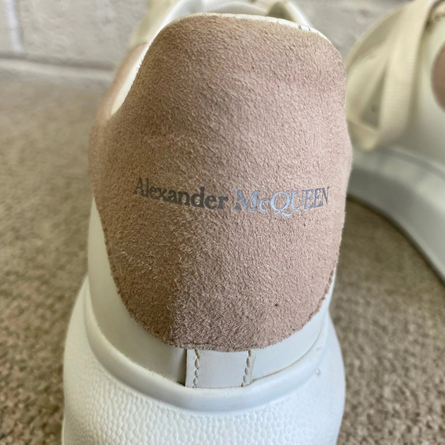 Alexander McQueen Suede Trimmed Sneakers - Size 37