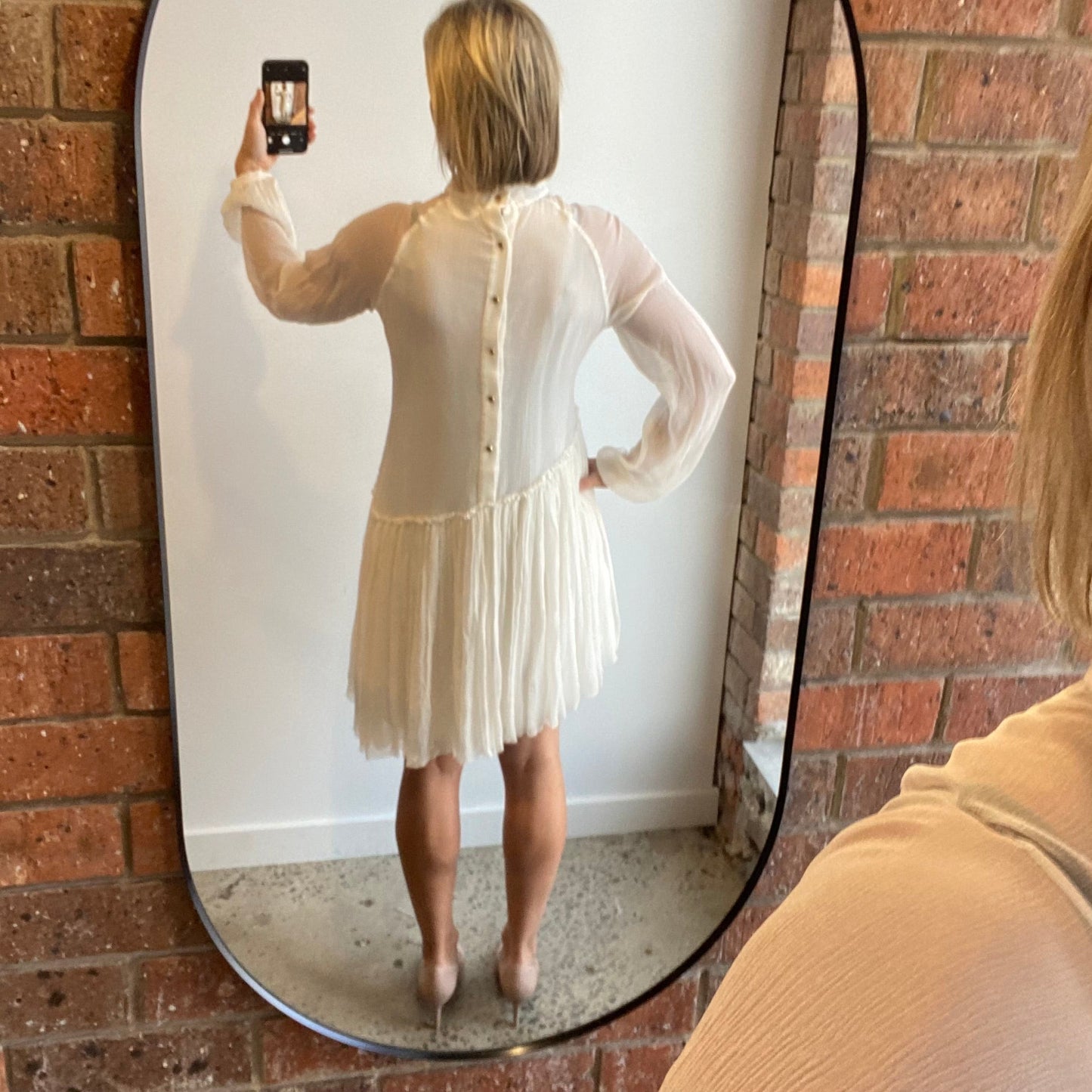 Manning Cartel 'Featherweight' Mini Dress - Size 10