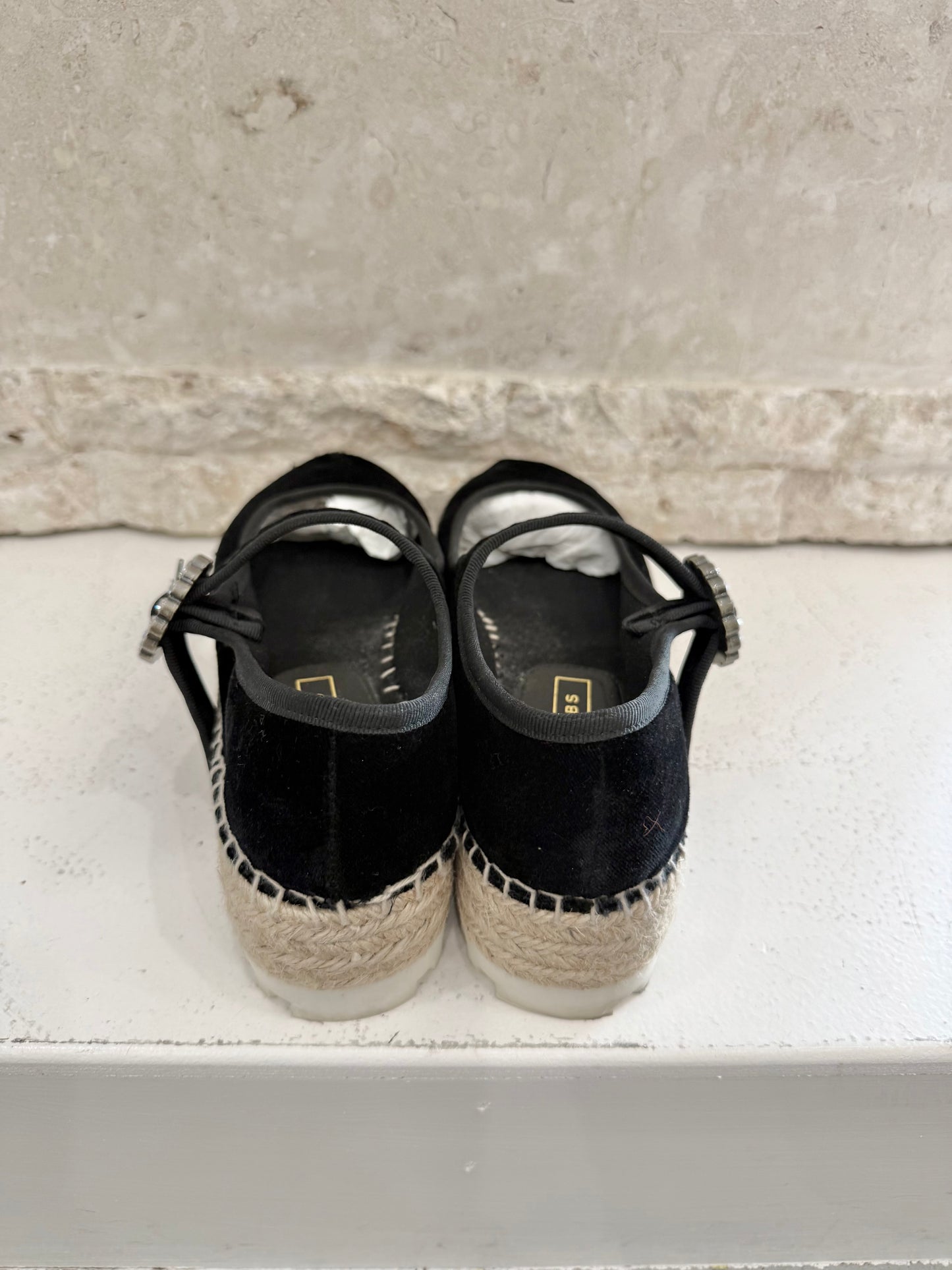 Marc by Marc Jacobs 'Suzi' Velvet Espadrille - Size 39