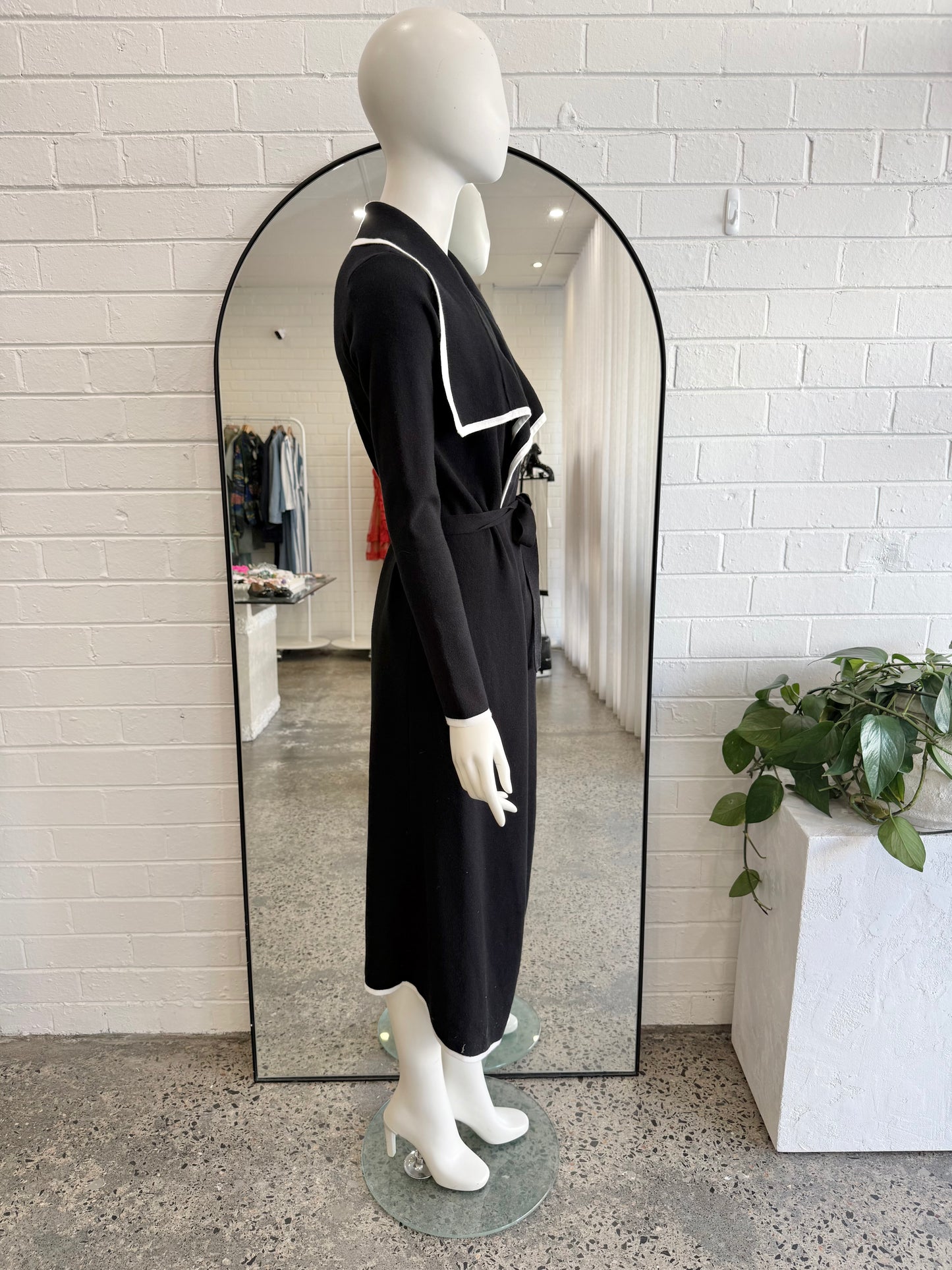 Label of Love Black Knit Caridgan - Size S (8 - 10)