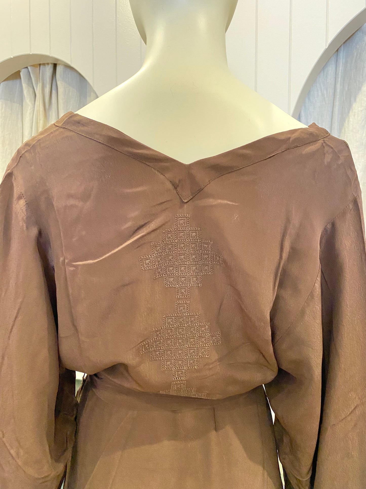 Flannel Brown Nina Dress BNWT - Size 1