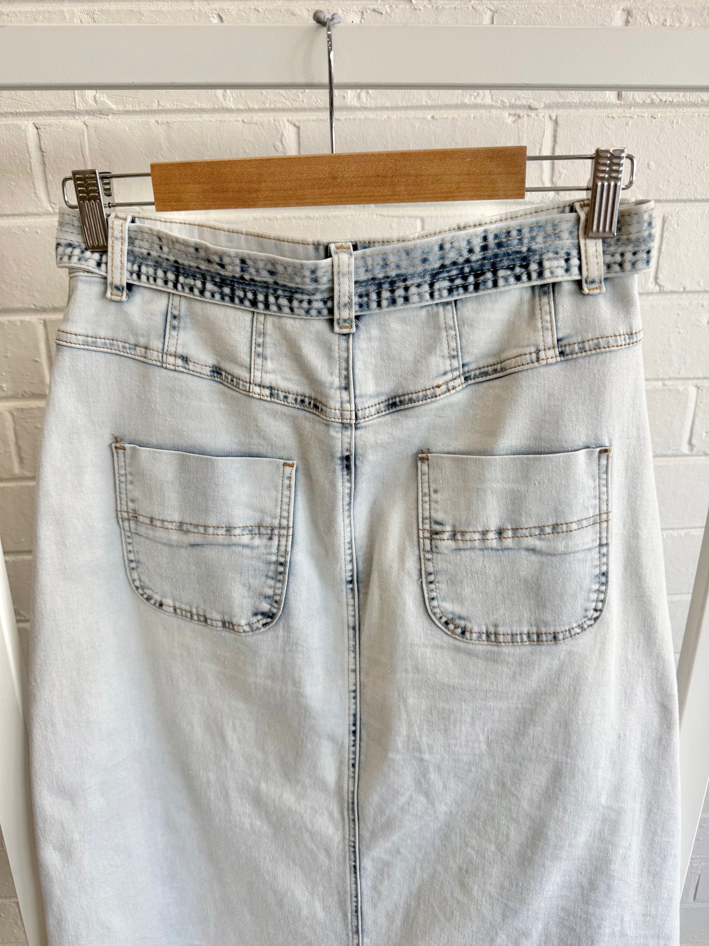 Refuge Denim Rennie Maxi Skirt - Size 10